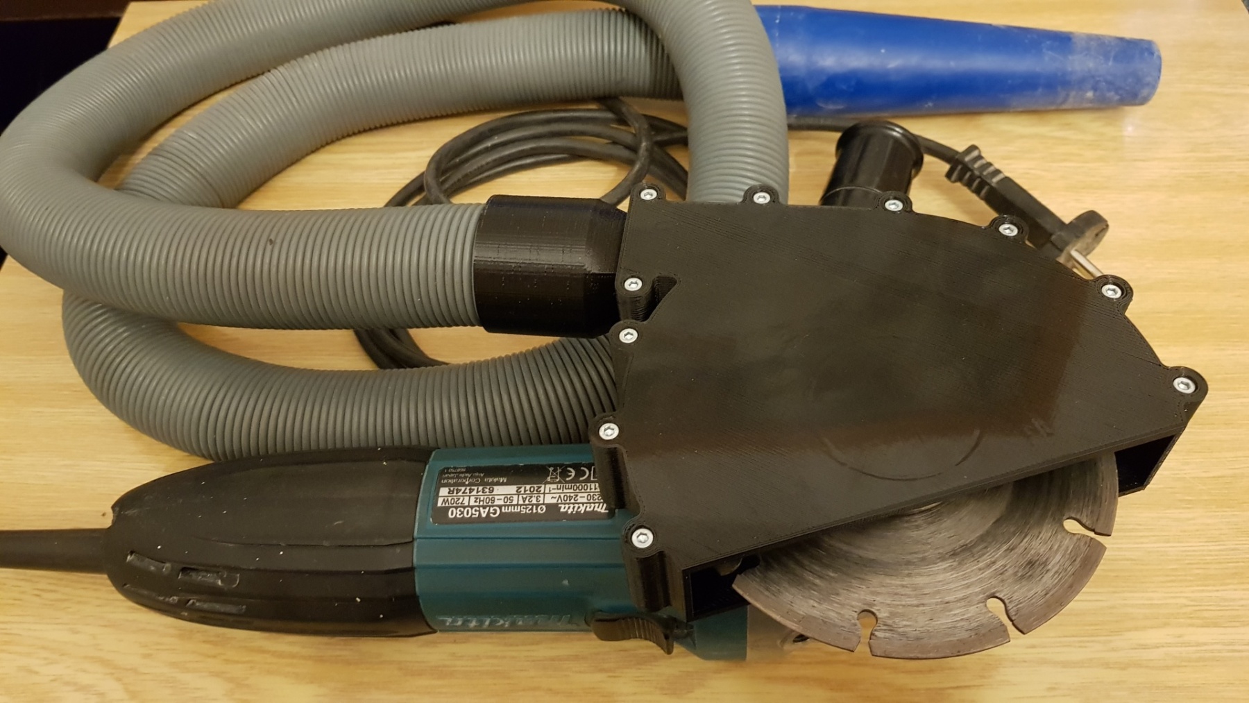 Makita angle grinder dust collector