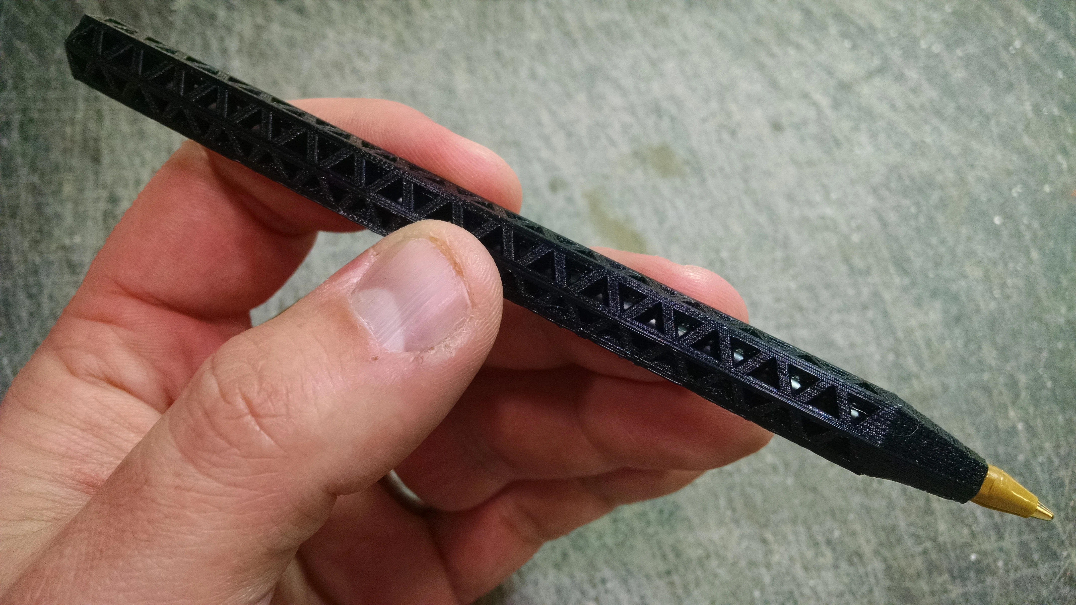 Hexagon Frame Ballpoint Pen Body
