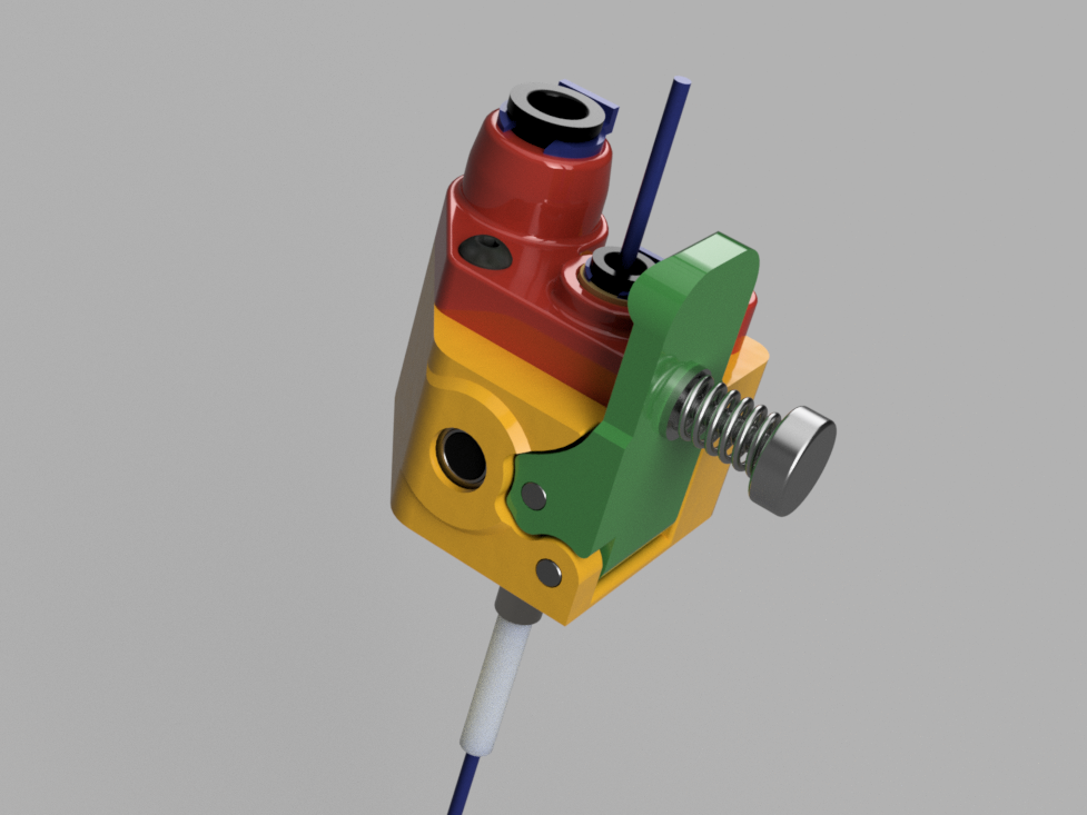 Remote & Direct Drive Extruder with dual drive gear-set V2
