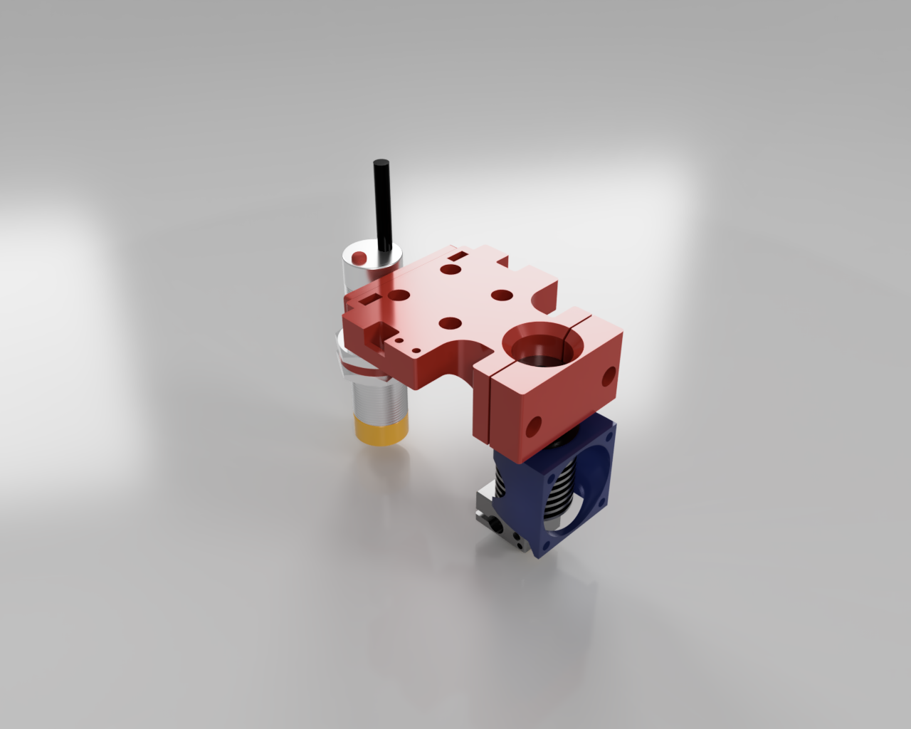 MGN9H / MGN12H X-Carriage Mount with Rear Sensor mount