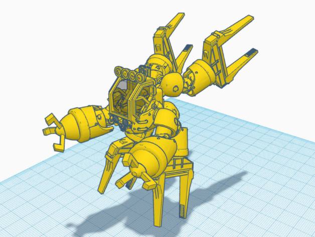 Kitbash: Belter Construction Mech