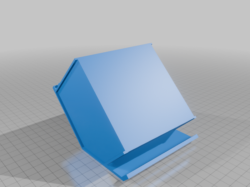 Minimal support clip Style Storage bin