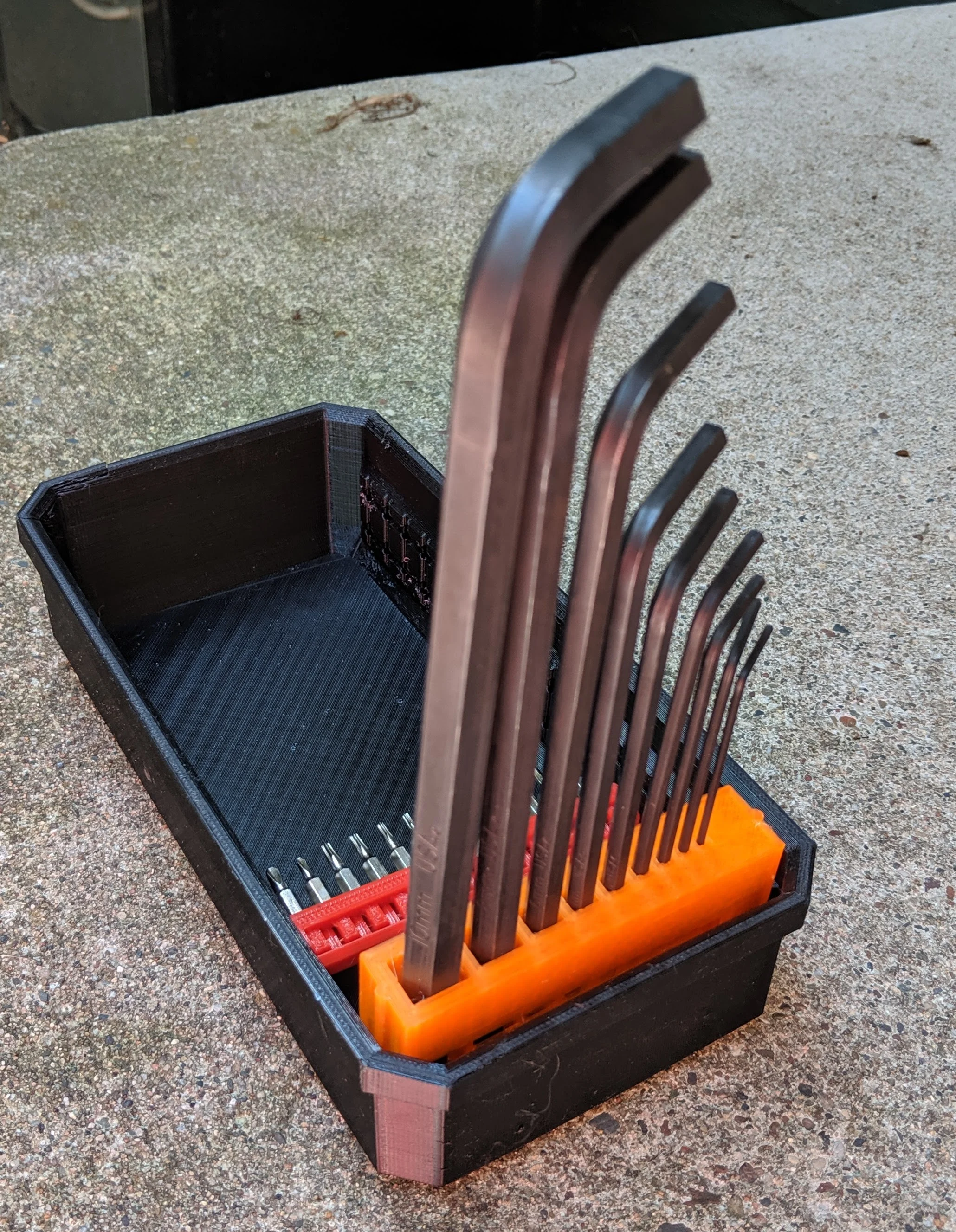Hex Key Holder for Slim Packout