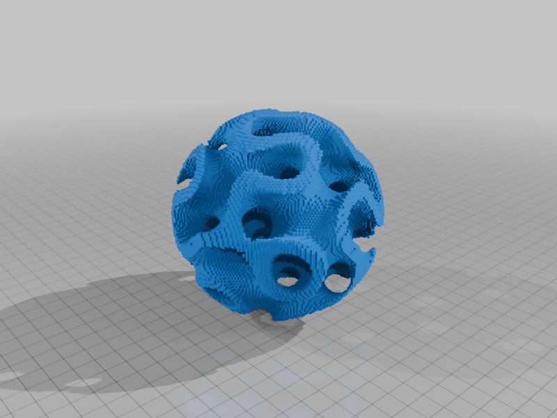 Gyroid Sphere