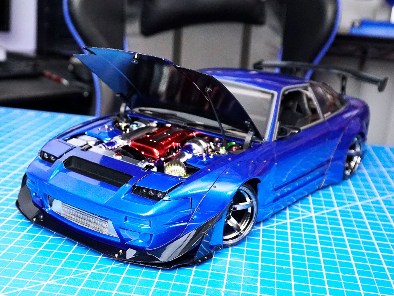 DDW 1/10 RC Modify 25 180SX Rocket Bunny Parts - RC Car