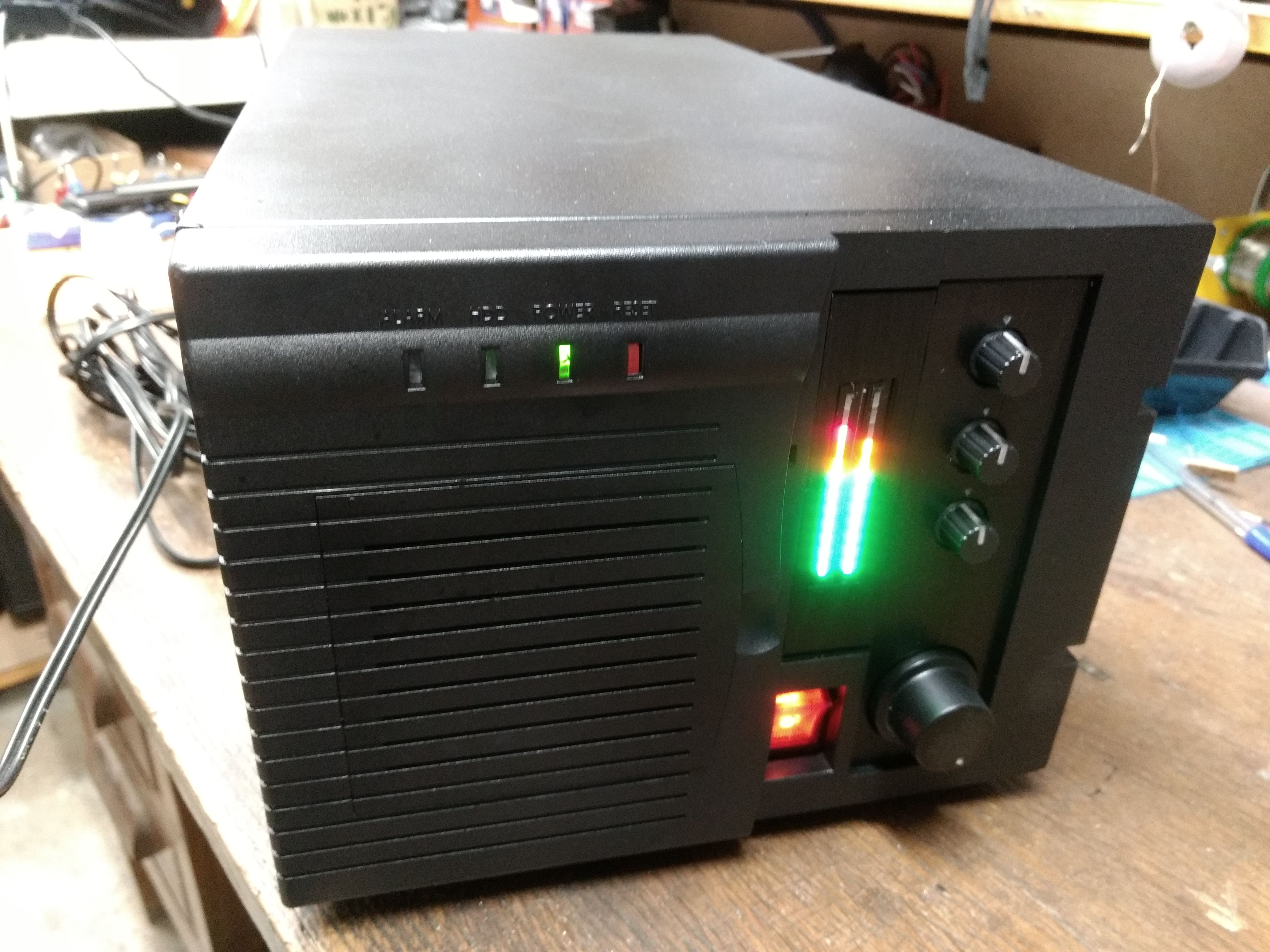 Preamp 5.25 Baie + 3.5 Baie VuMeter