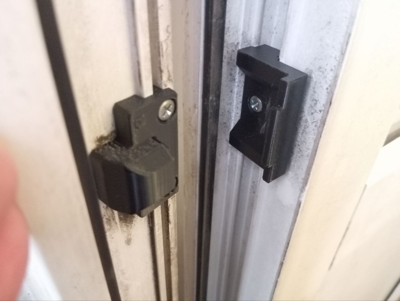 PVC door / window hardware for 13mm or 9mm profile