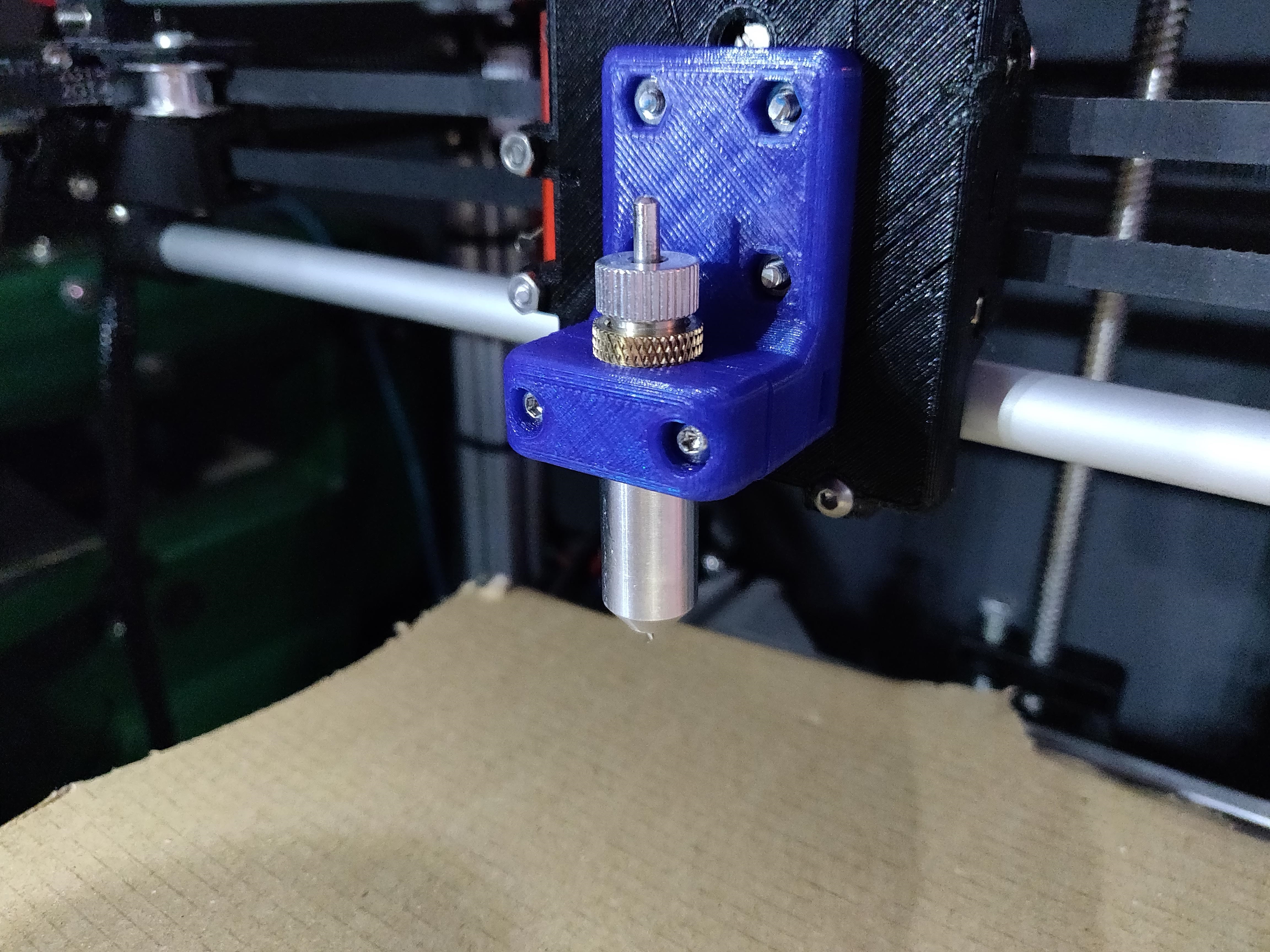 Hypercube Dragknife holder mount (vinyl cutter)