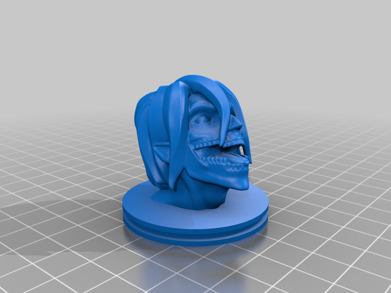 Attack on Titan - Eren head(with stand)