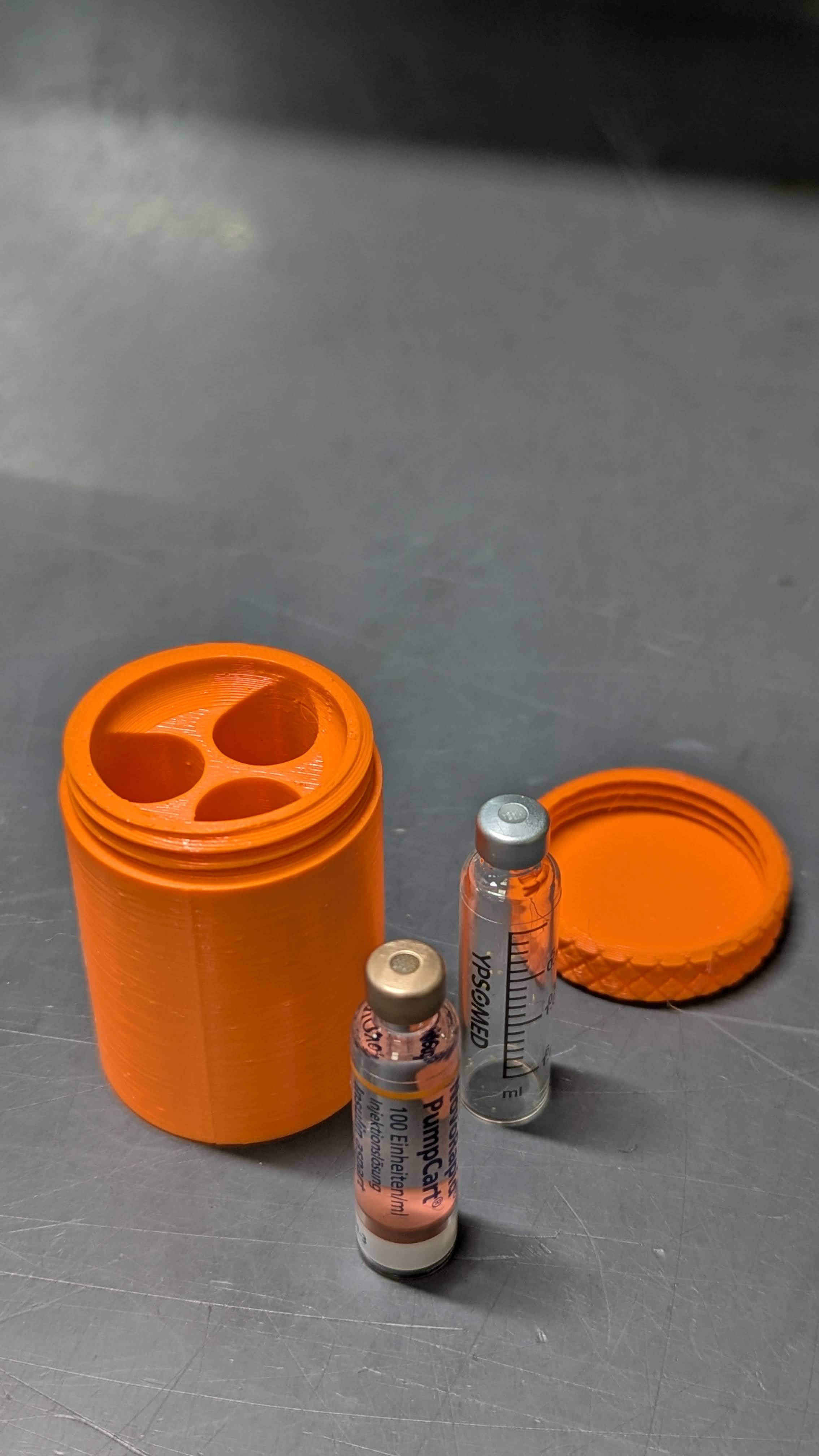 Dose für Insulin-Kapseln
