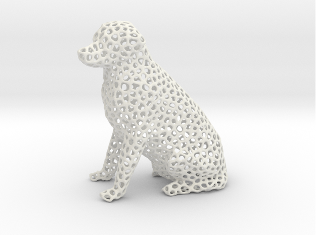 Labrador Retriever Dog Voronoi