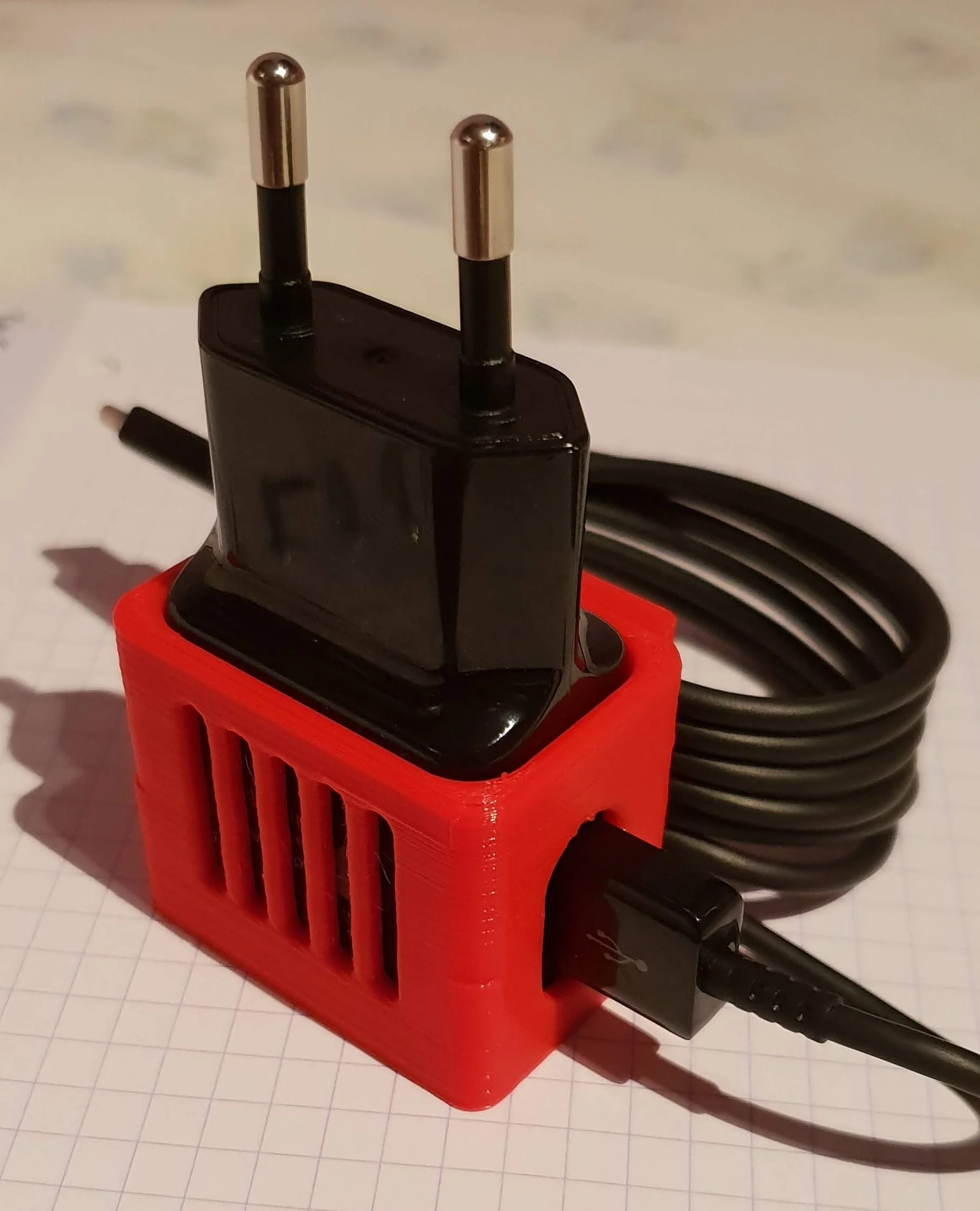Samsumg Galaxy Charger Cable Holder S7 / S8 / S9 / S10