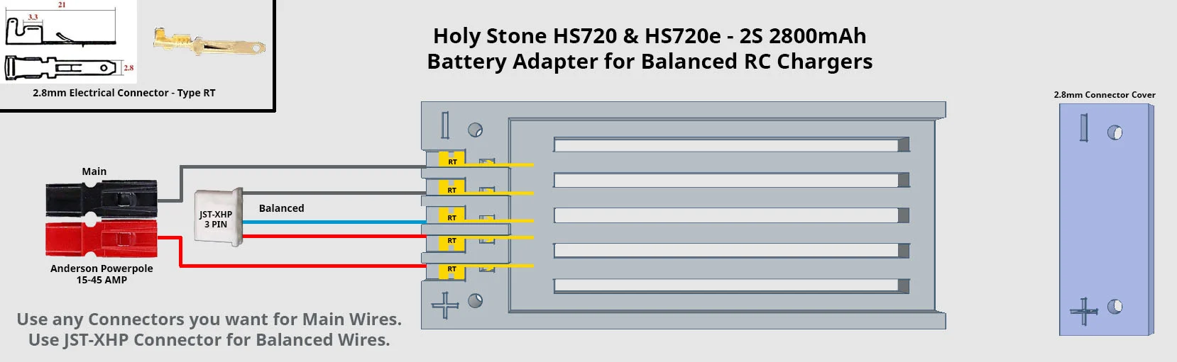 HS720 & HS720e Battery Charging Dock/Adapter (Remix)