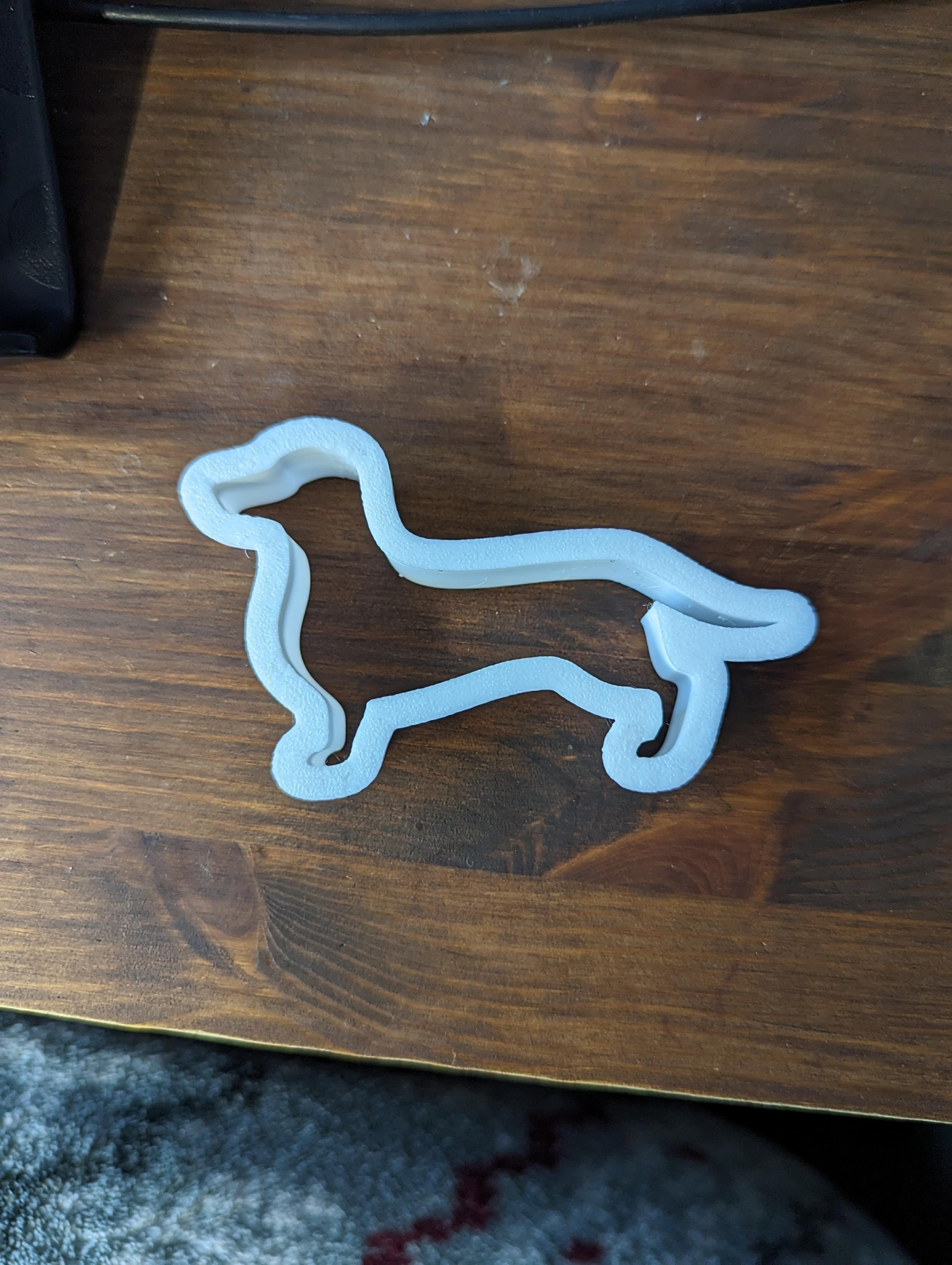 Dachshund Cookie Cutter