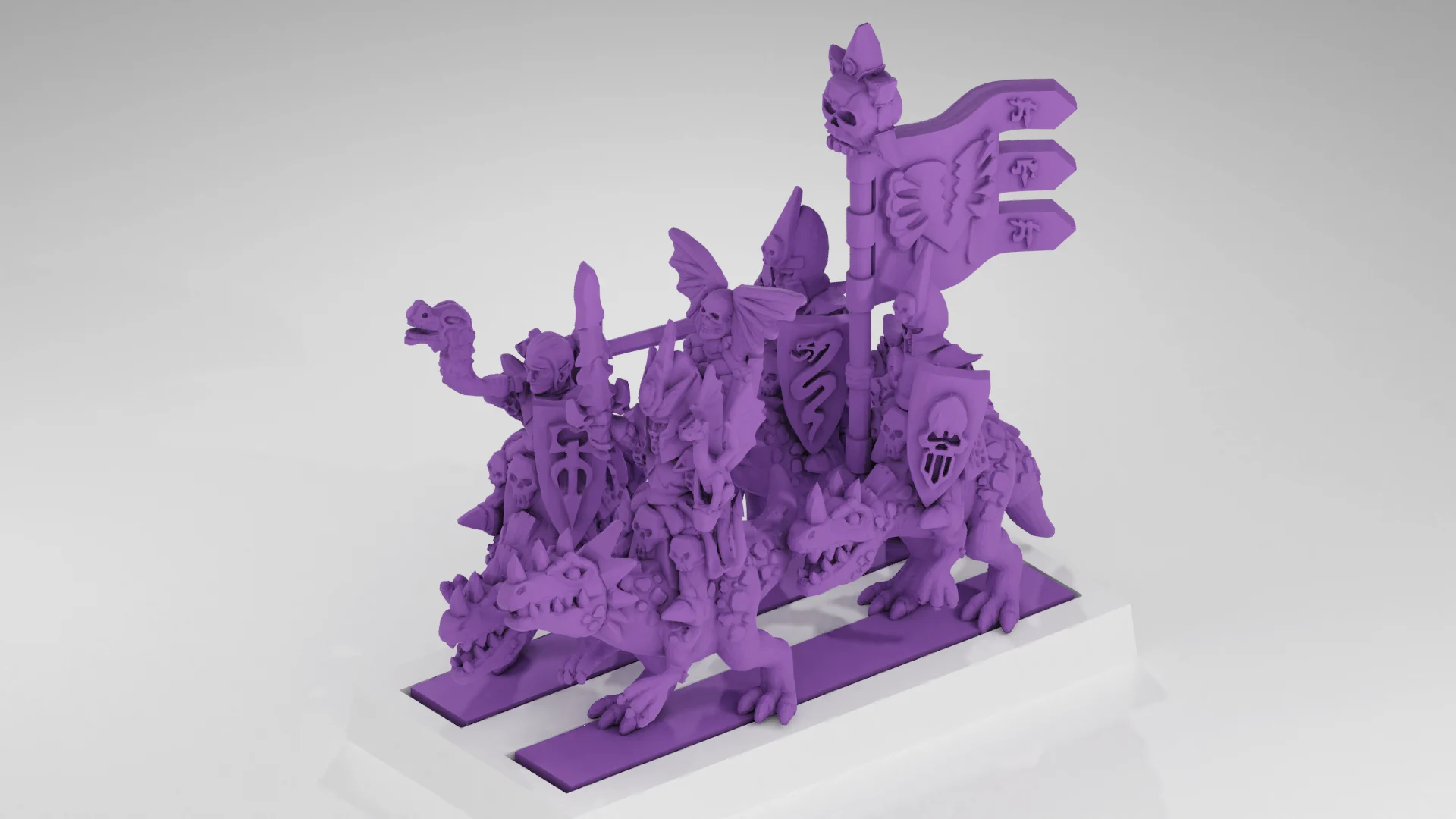 Warmaster Dark Elves Cold One Knights