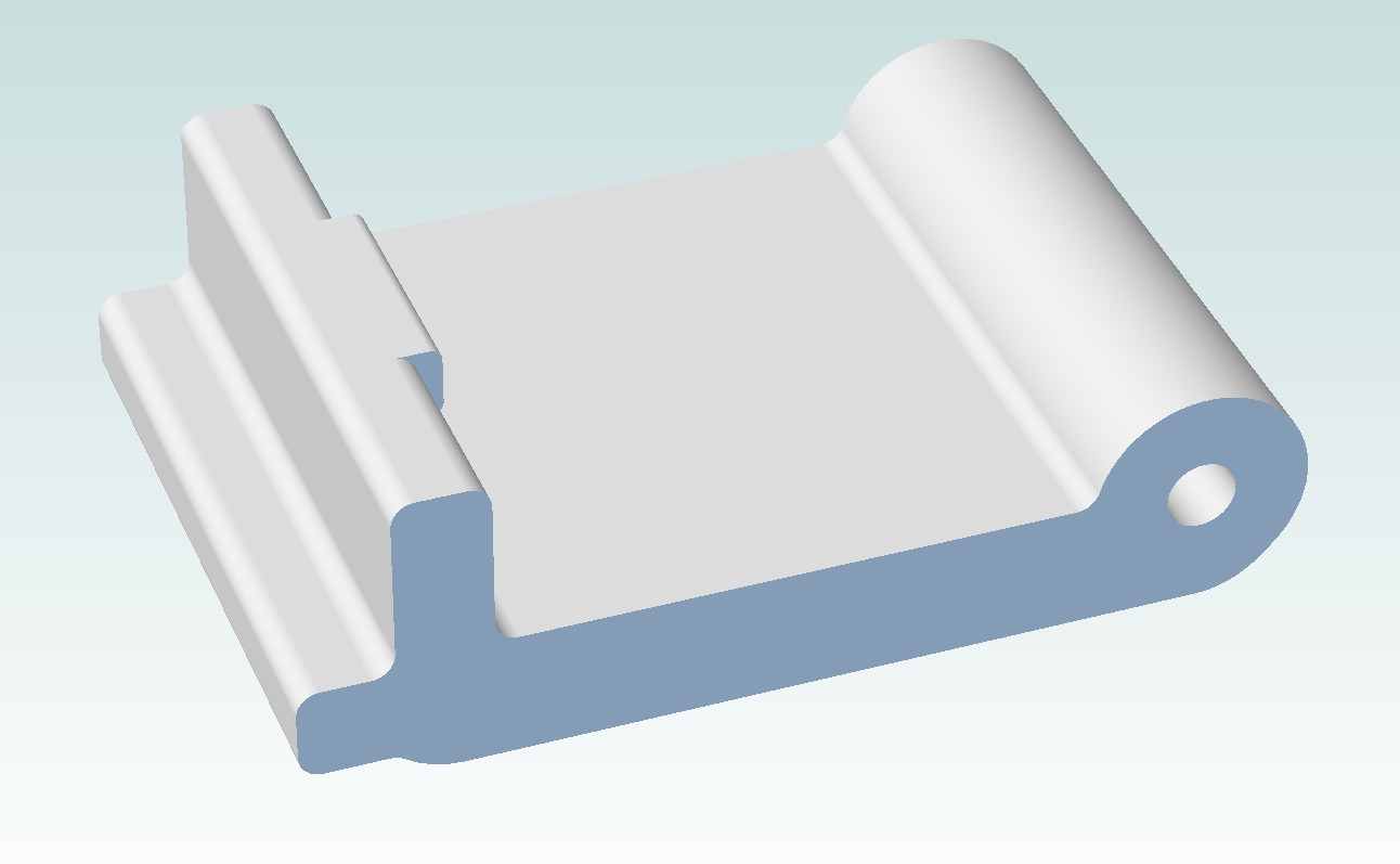 Uniden MHS75 battery clip
