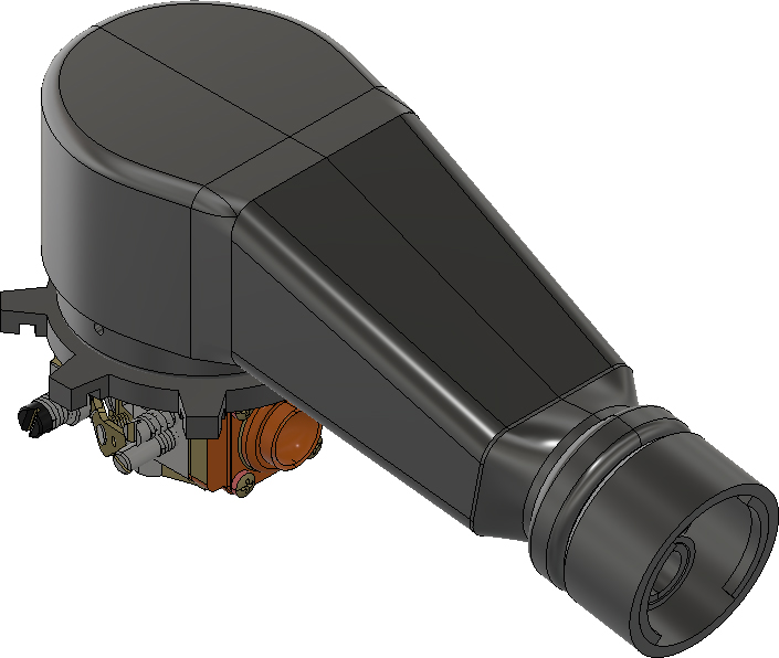 Air box RC Zenoah Walbro 1/5
