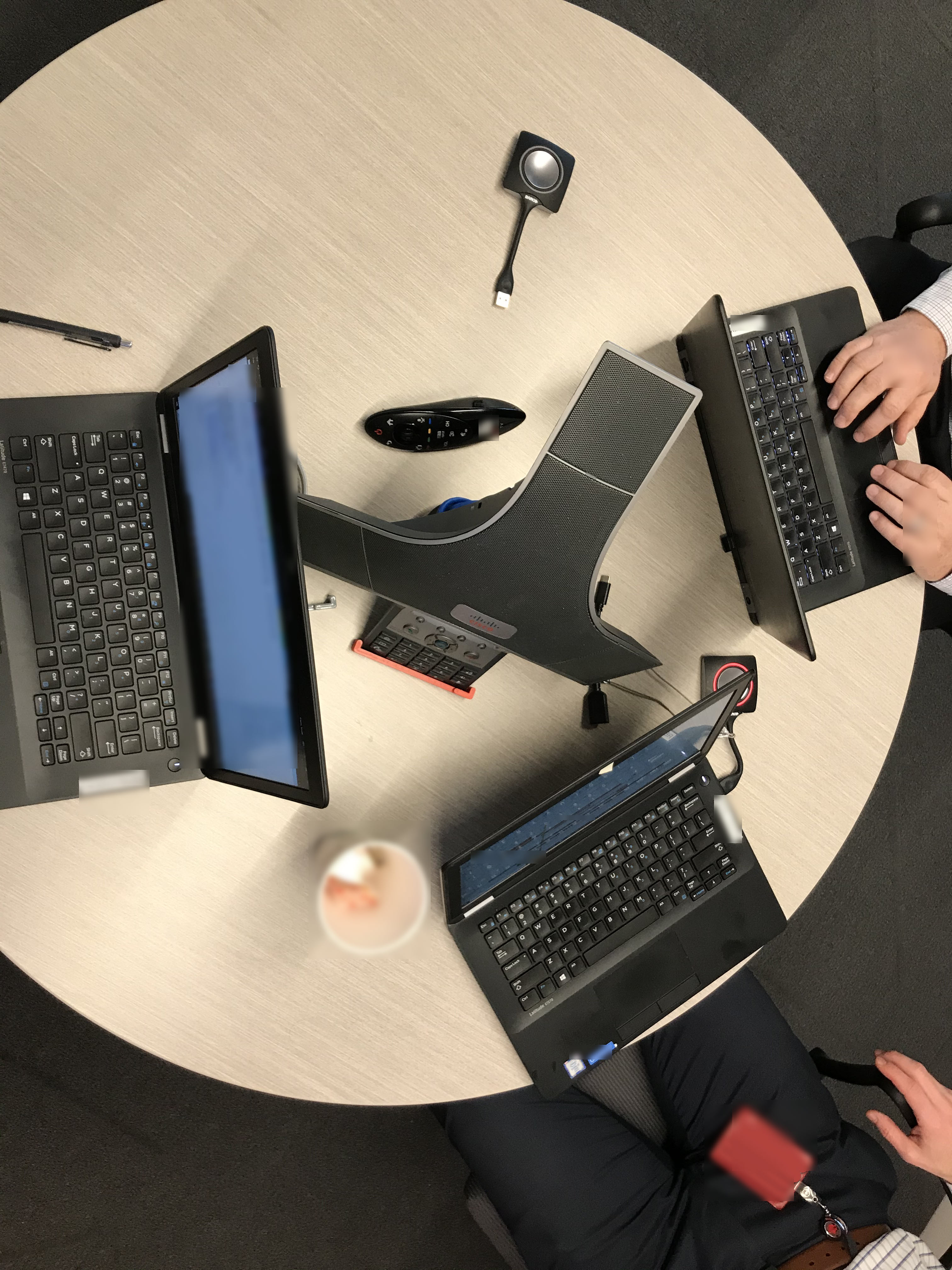 Space Saving Stand for Polycom Speaker Phone