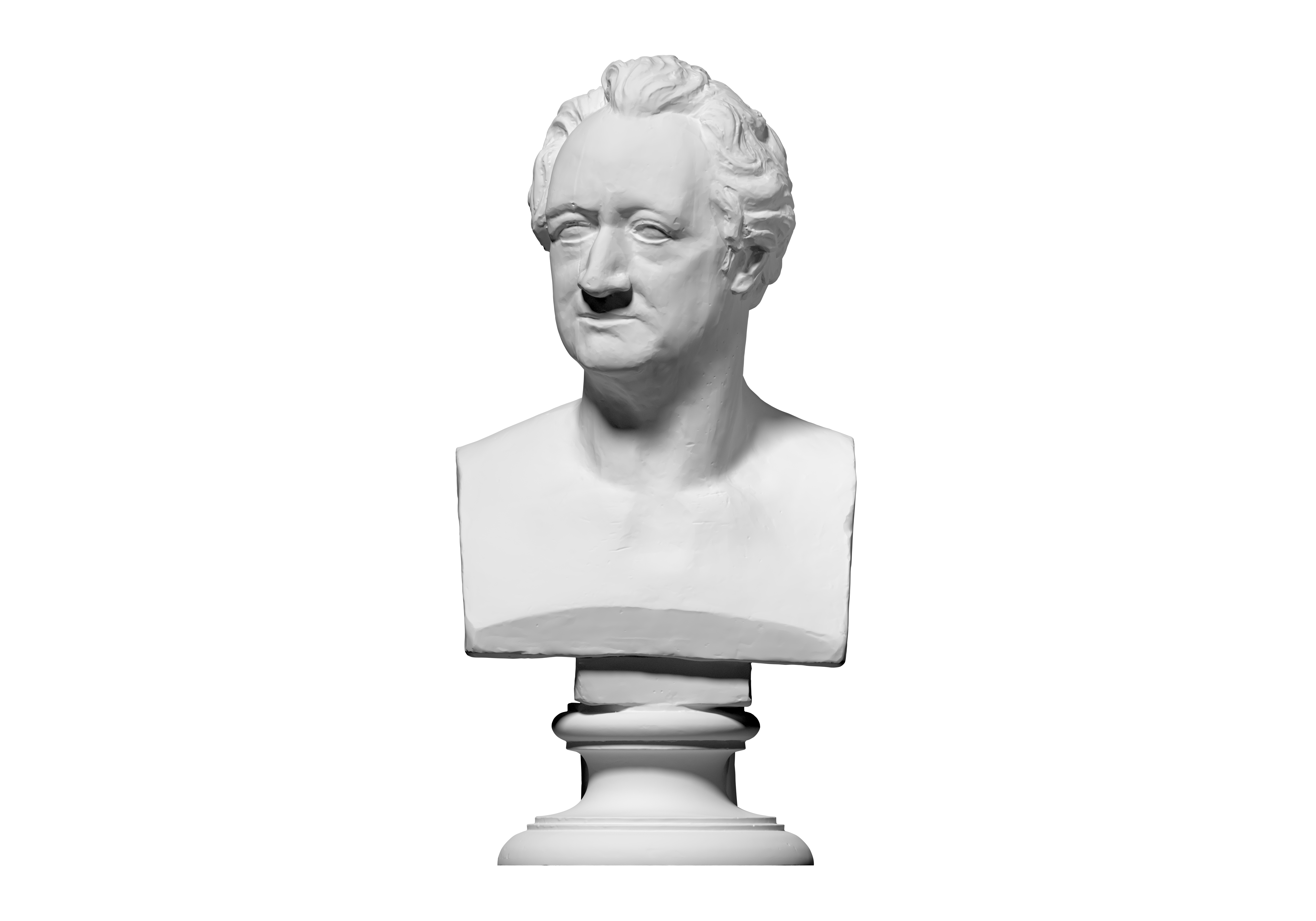 3D scan of Bust of Johann Wolfgang von Goethe