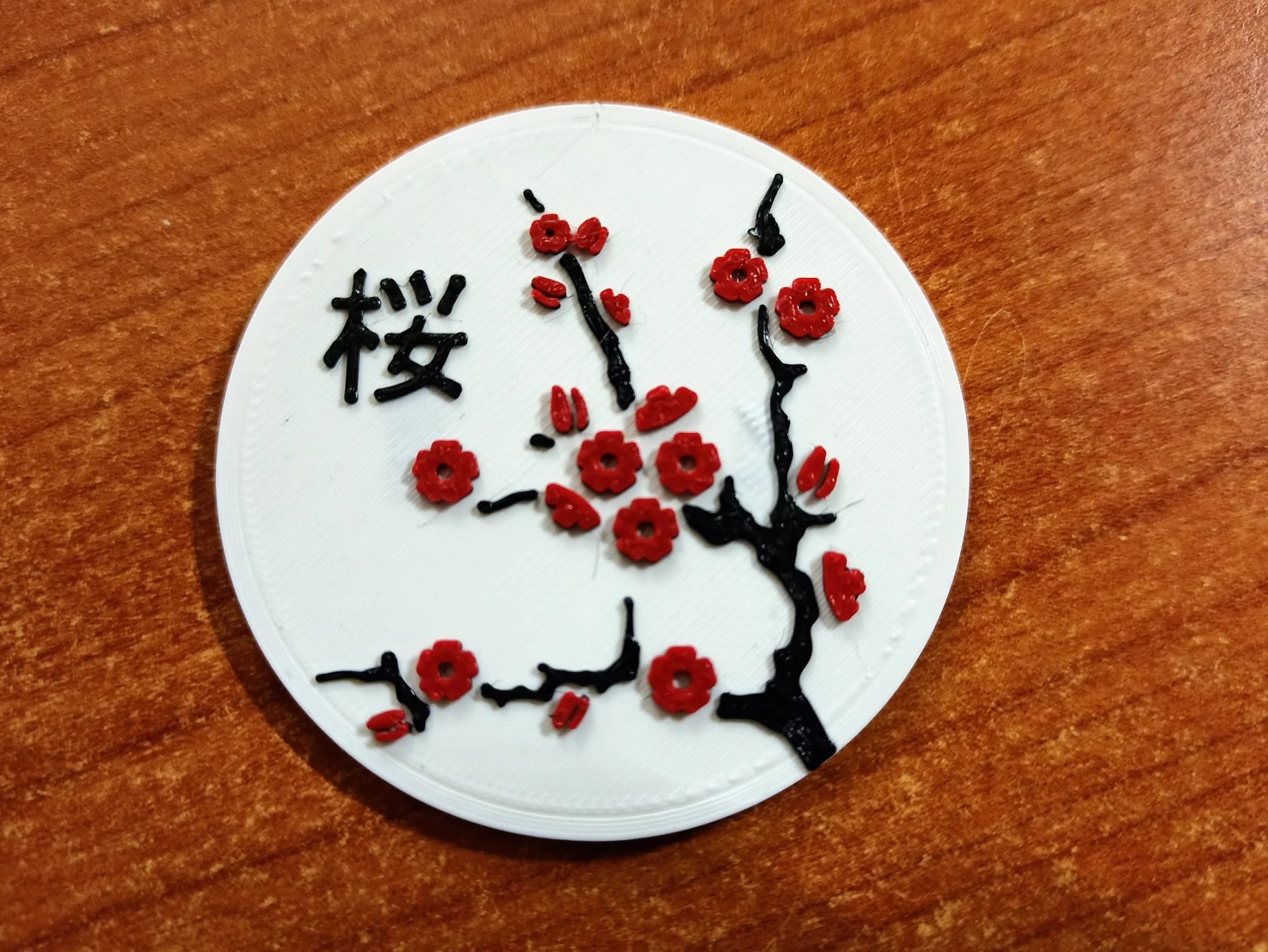 Japanese Sakura souvenir magnet