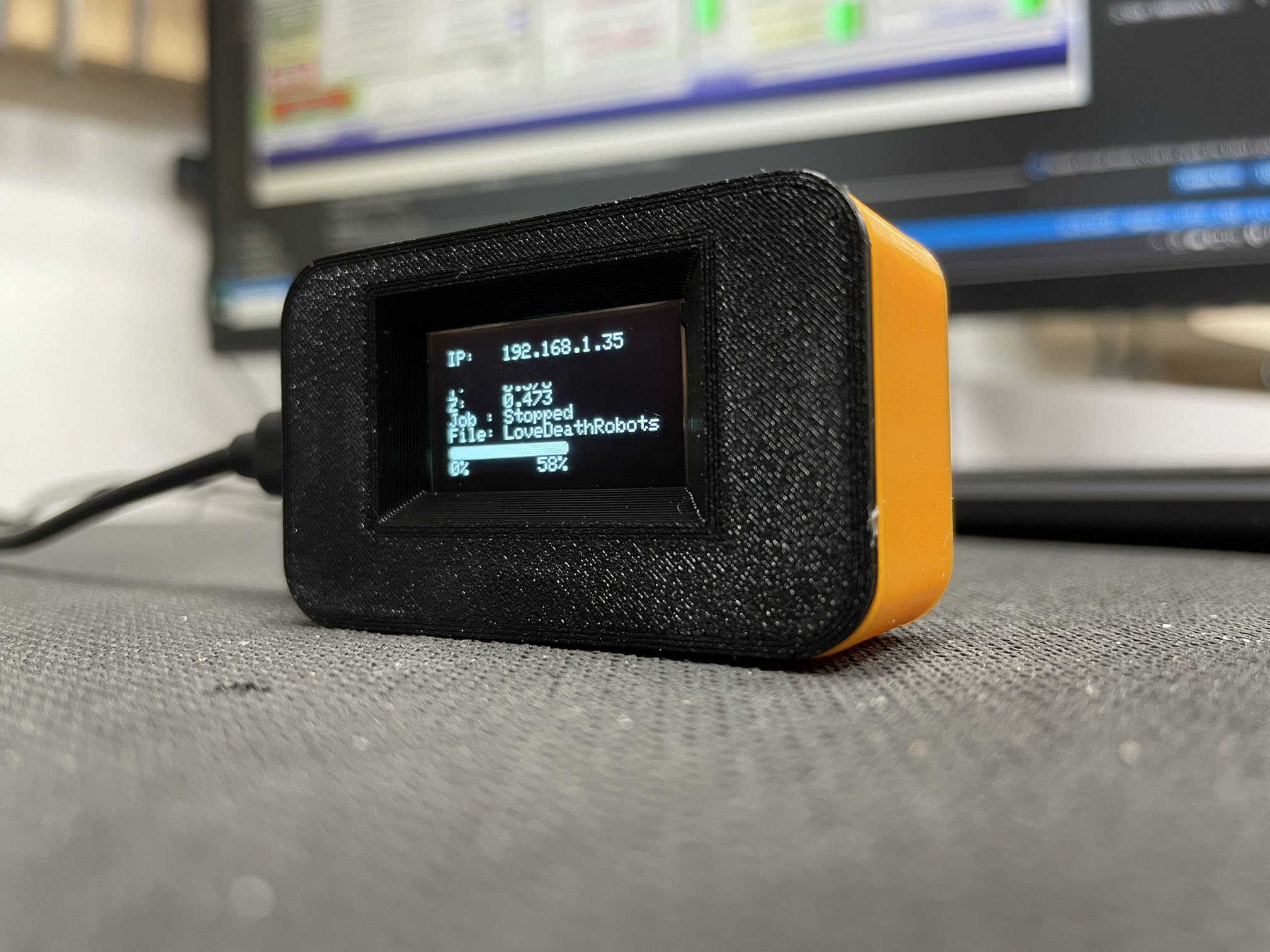 ESP8266 Case w/ OLED Display