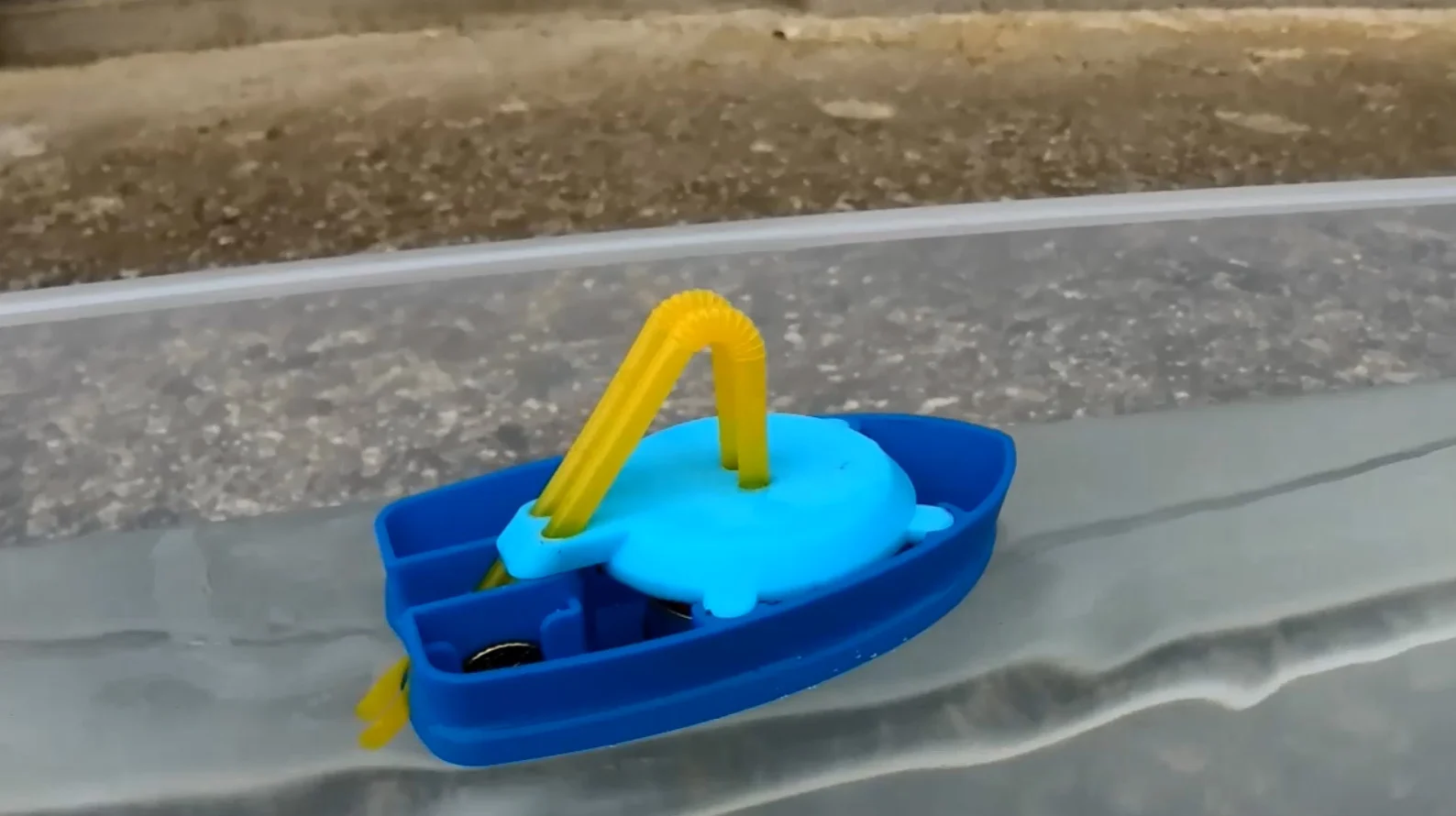 3D Printed Pop Pop Boat
