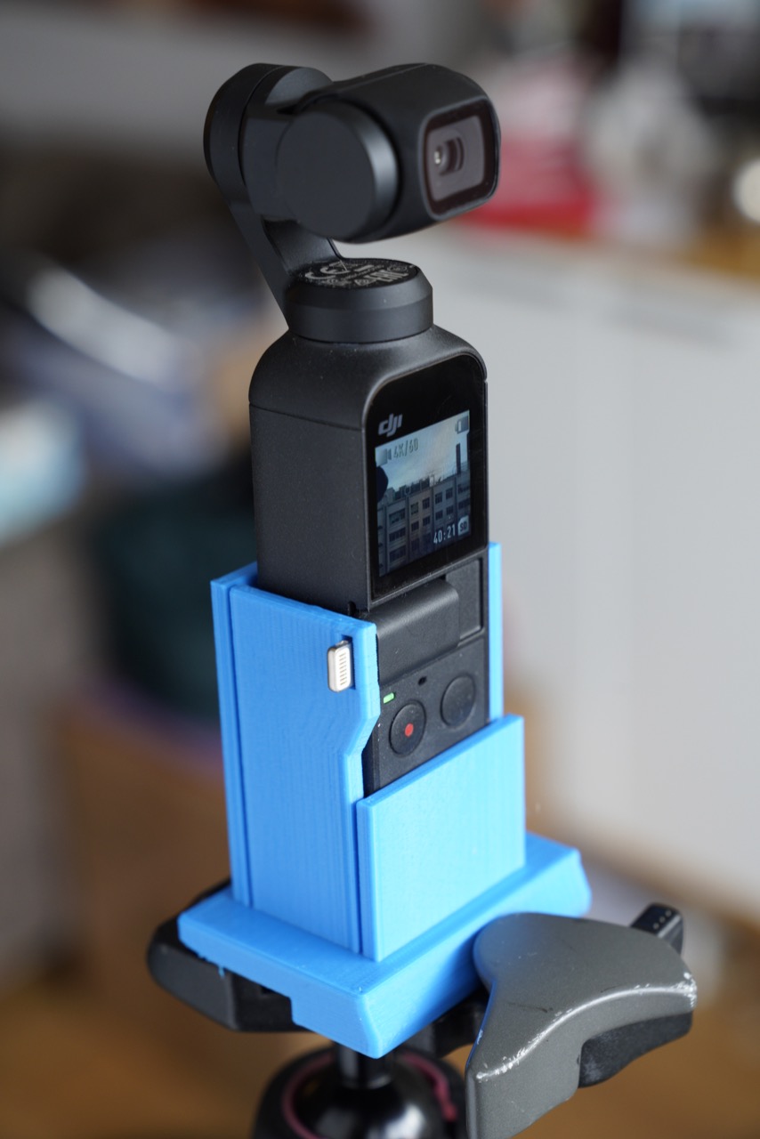 SECURE DJI OSMO POCKET MANFROTTO ADAPTER