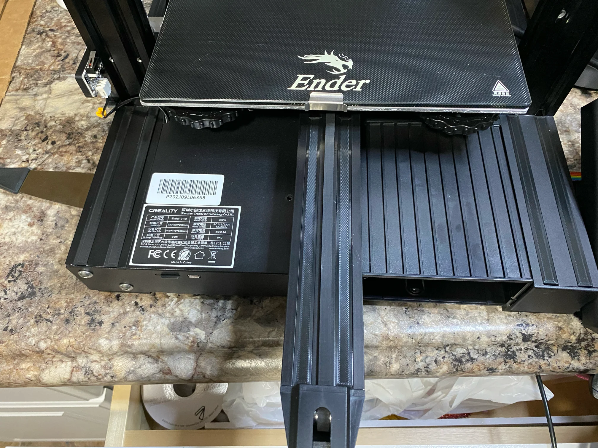 Ender 3 v2 - v slot covers