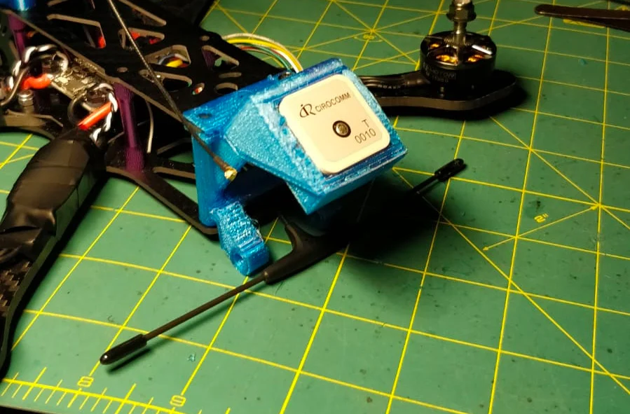 Gps and crossfire holder for martian II