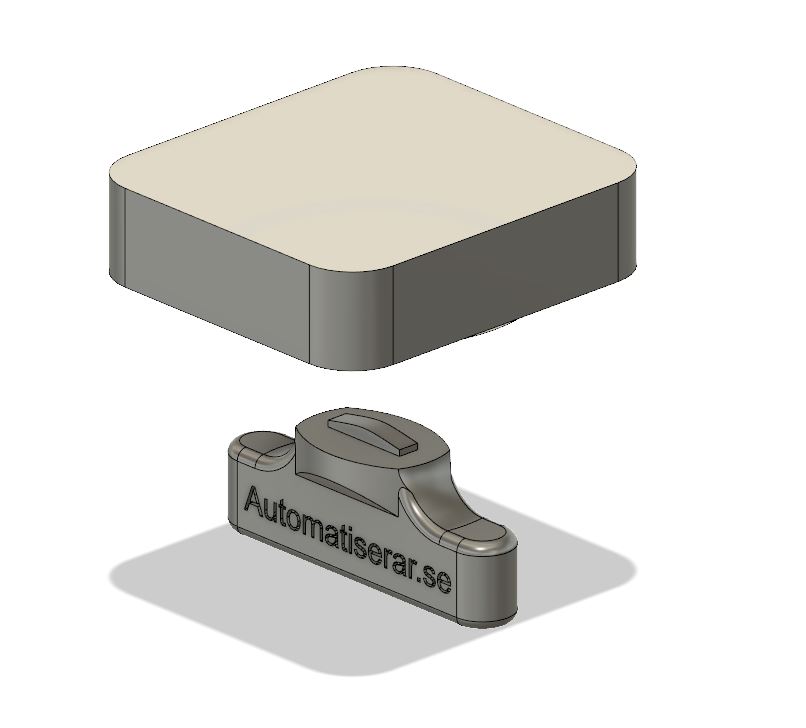 Xiaomi Aqara temperature sensor - Battery replacement key