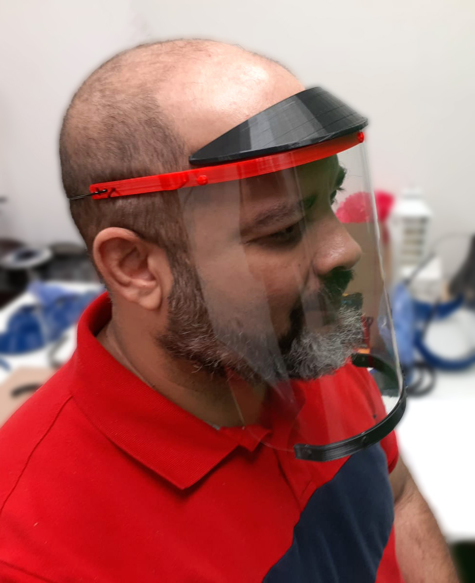 PPE Face shield #100faceshields challenge