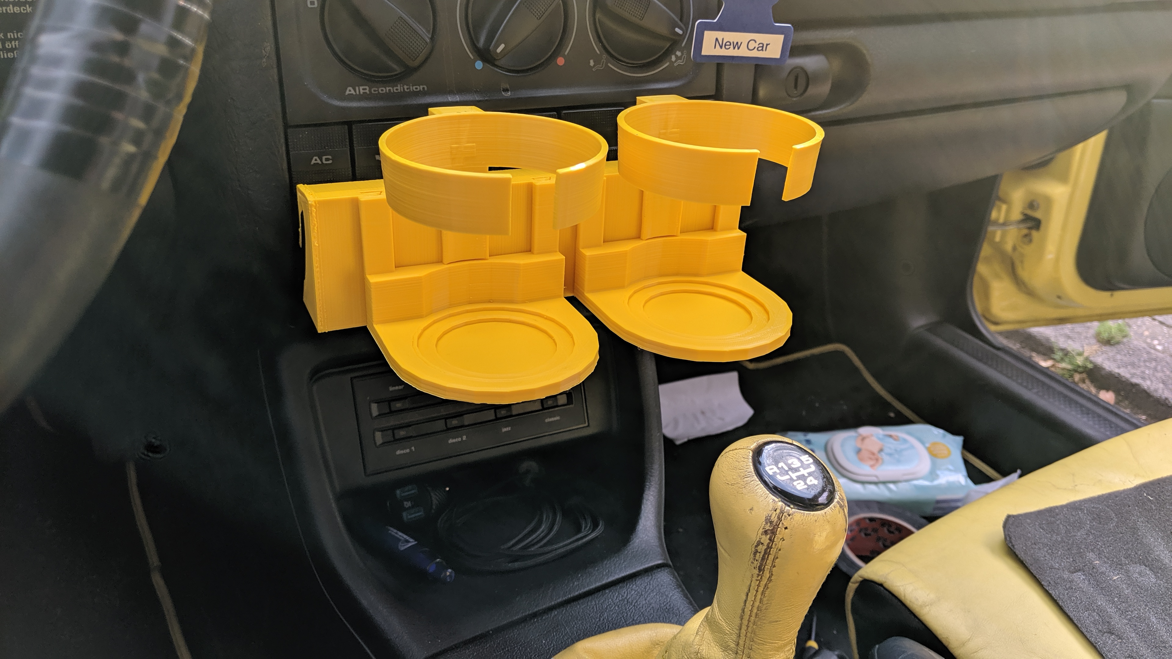 Cup Holder for VW Golf 3 Cabrio Ashtray (new version)