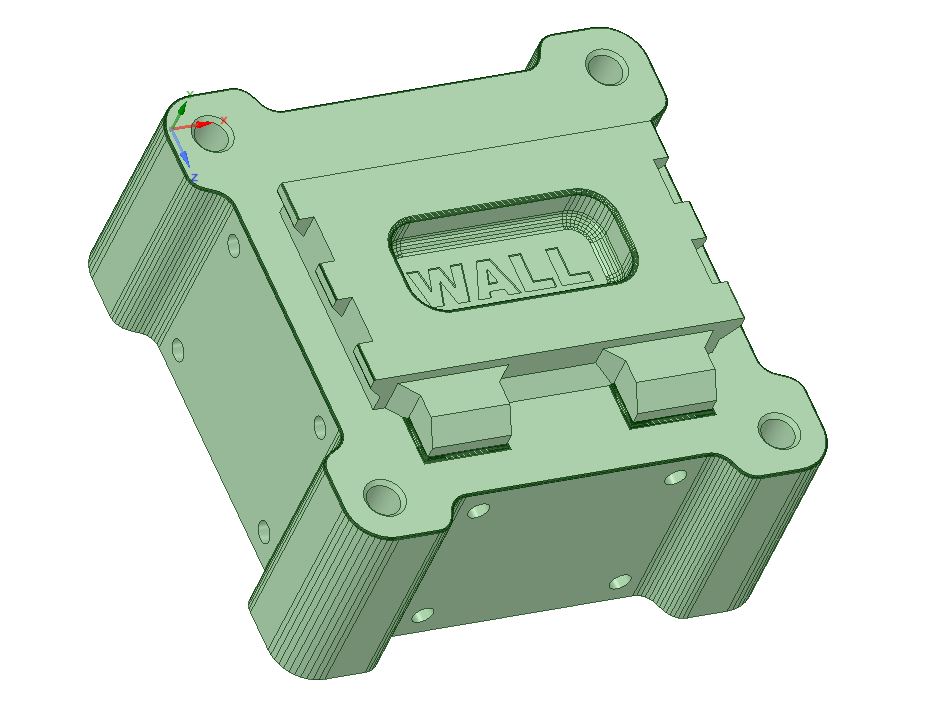 All-In-One Screen Mount VESA 100 + Equipment Mounts