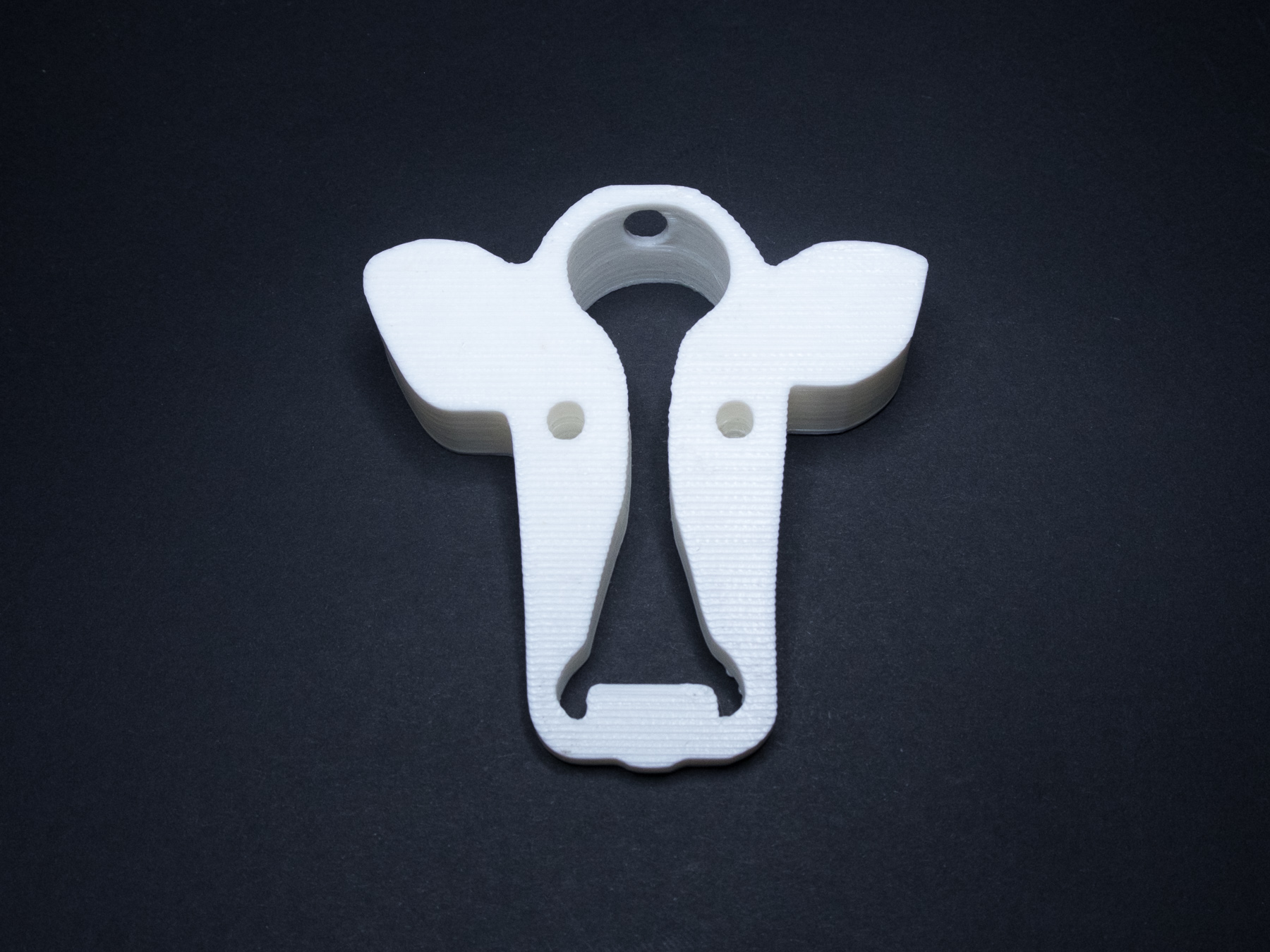 Cow face doorstop