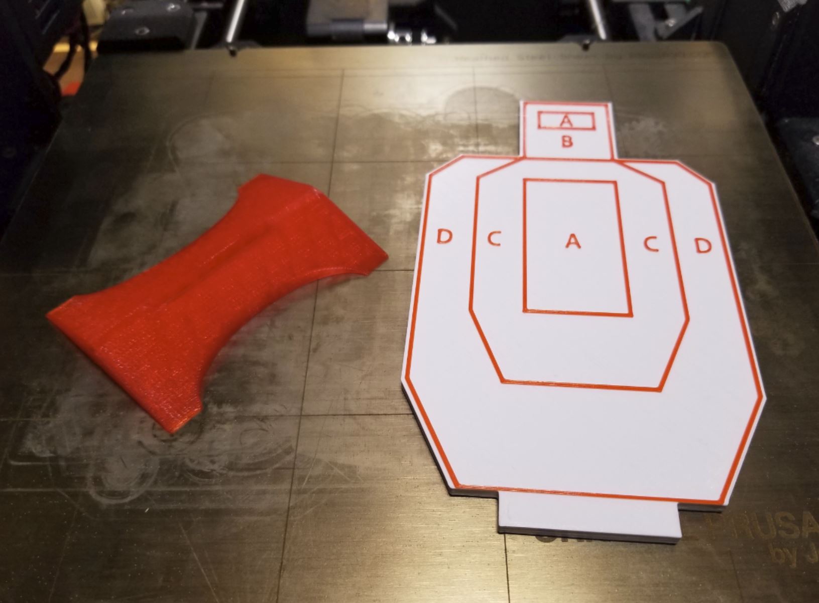 Uspsa stand - 2 parts