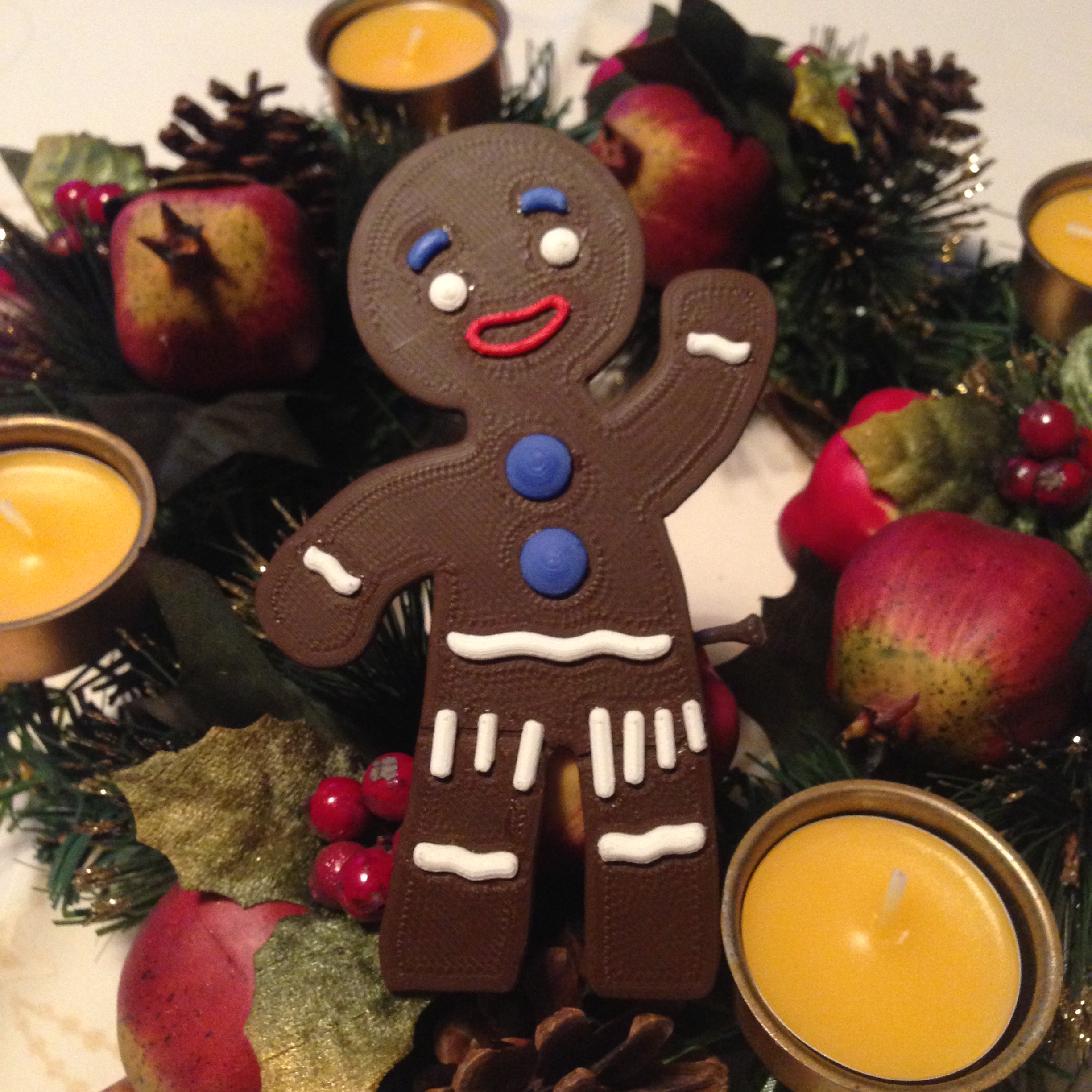 Gingerbread Man from Shrek/multicolor version