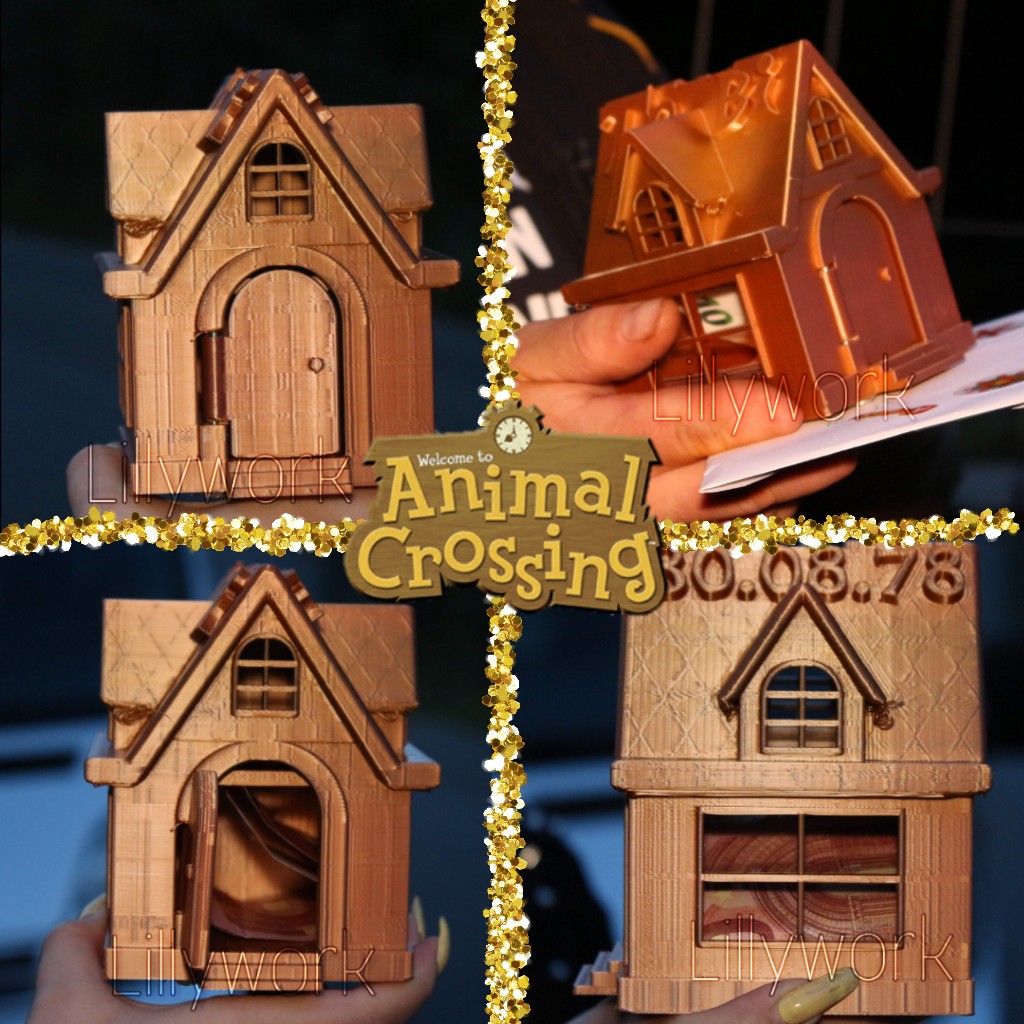 Animal Crossing house money bank