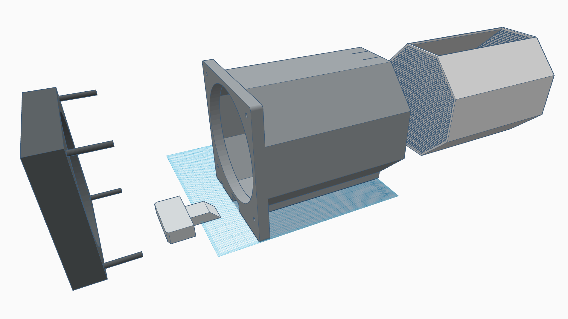 "STOP VOC" 120mm Fan Charcoal Air Filter