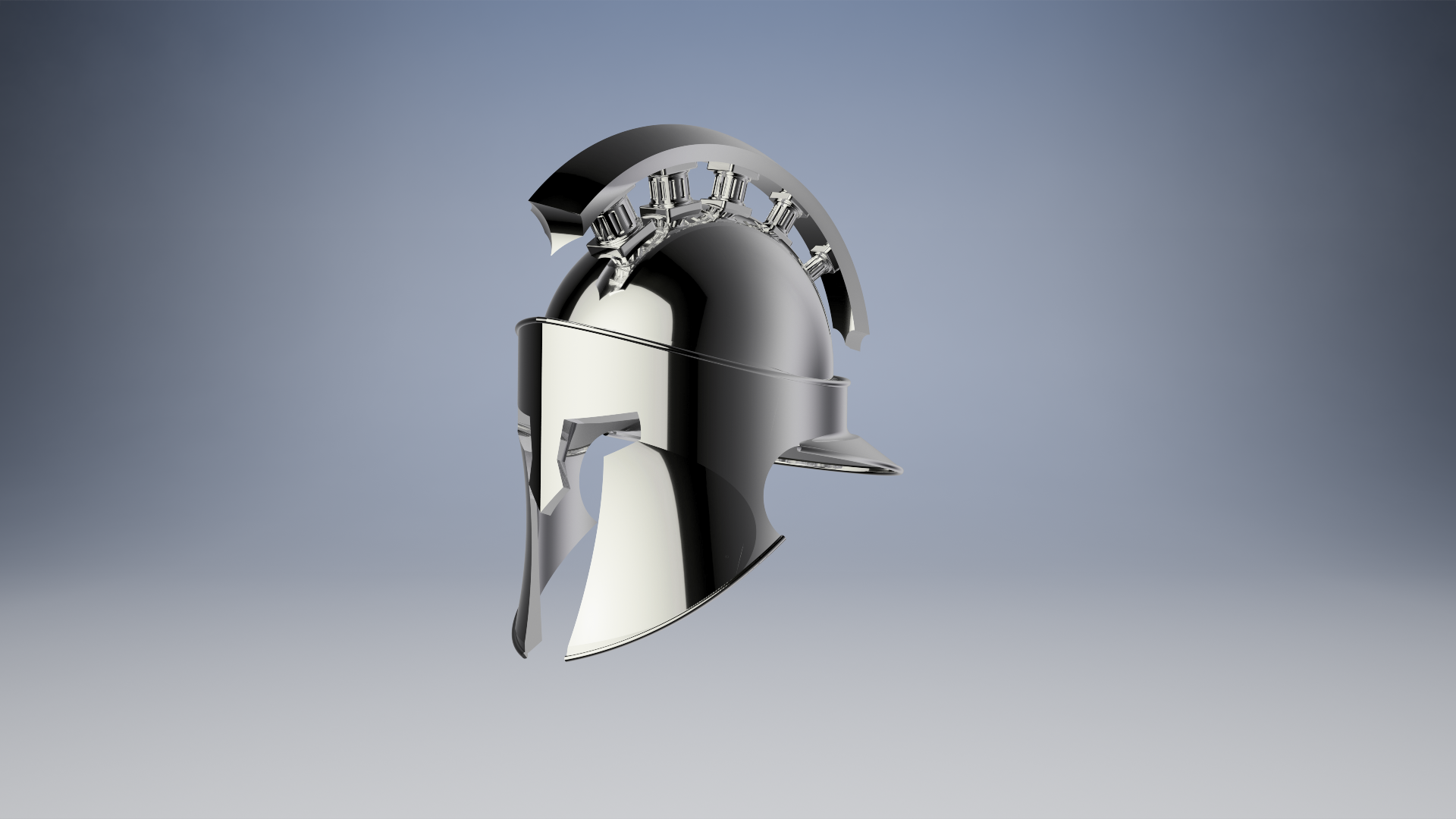 Custom Spartan Helmet