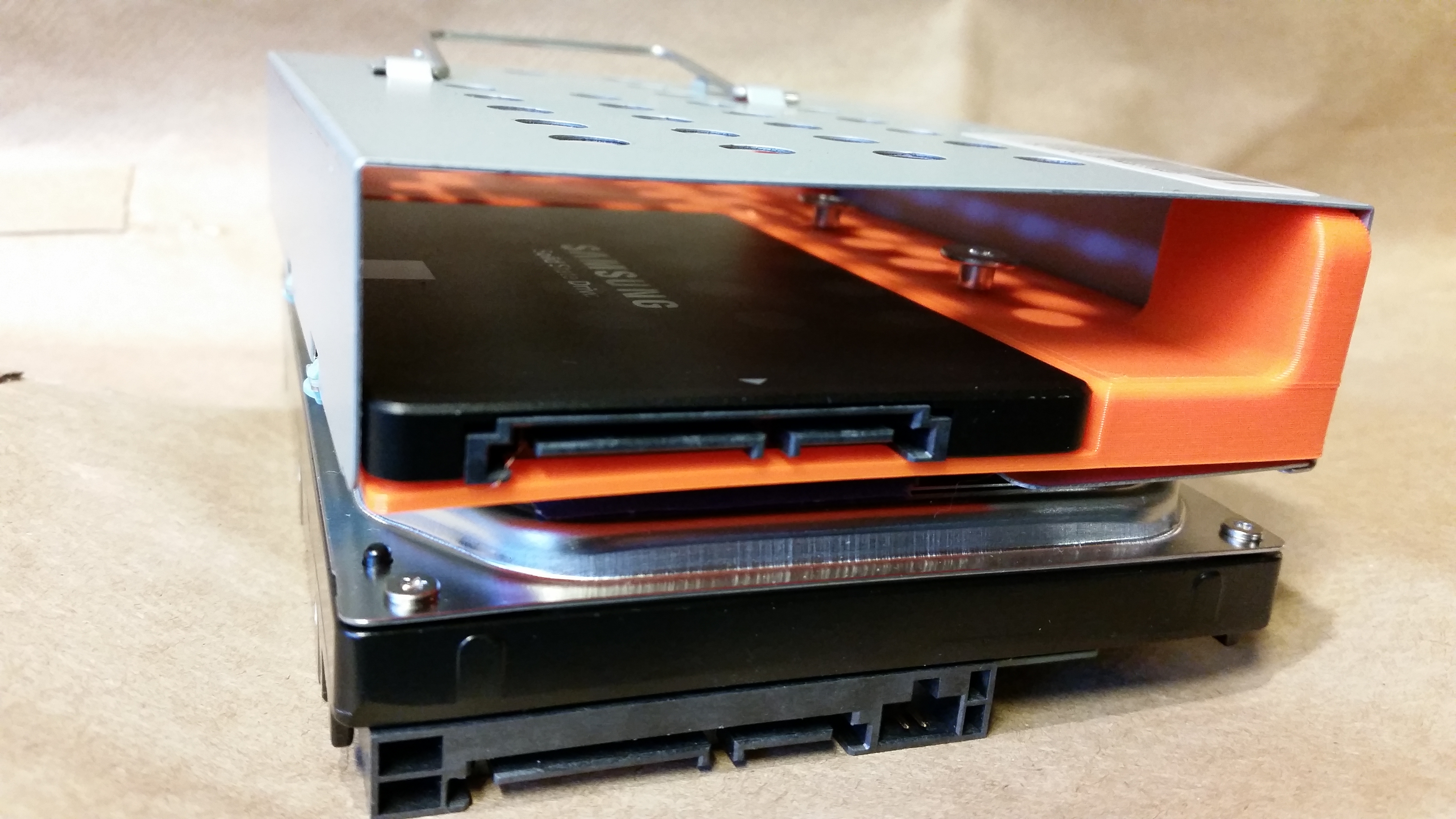 3.5" HDD to SSD Exact Fit Adapter For Drive Sleds