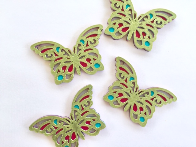 Butterfly Keyring