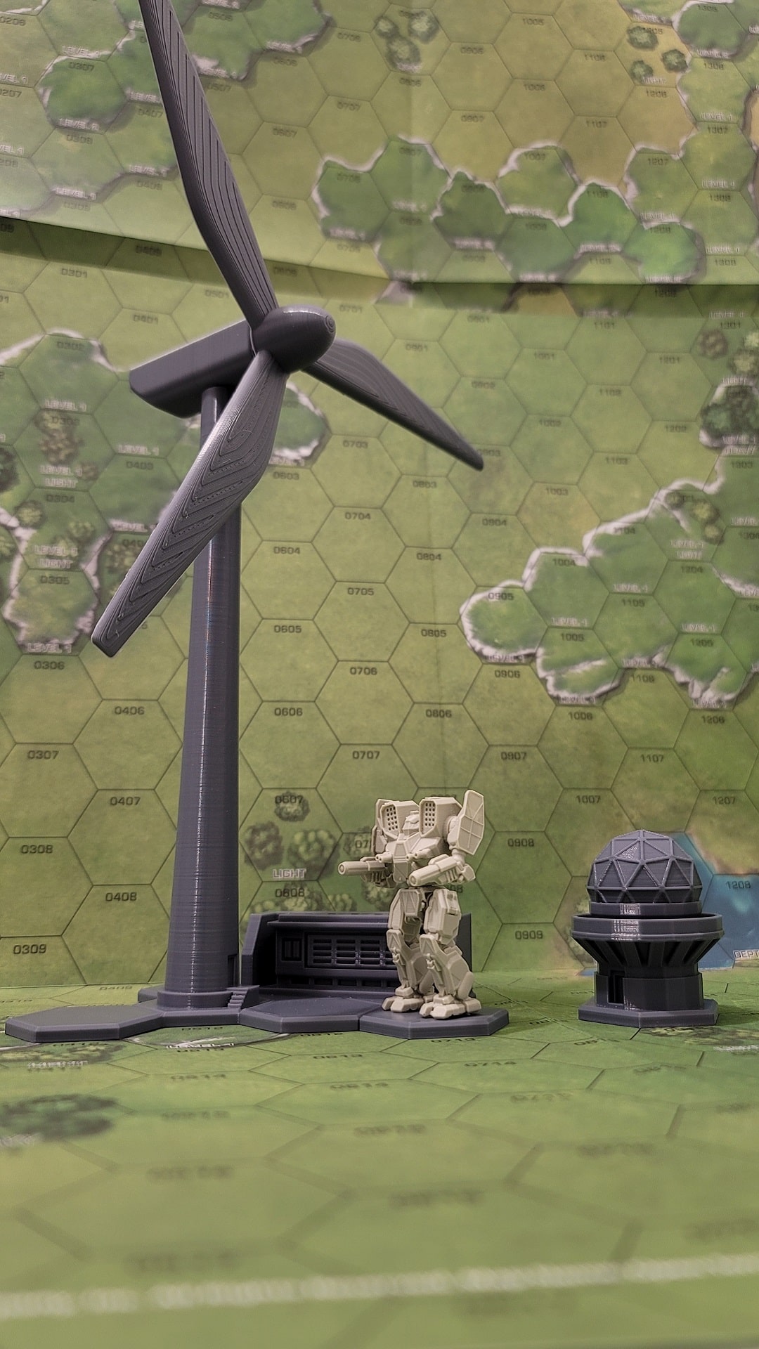 6mm Wind Turbine - Hexed and Hexless