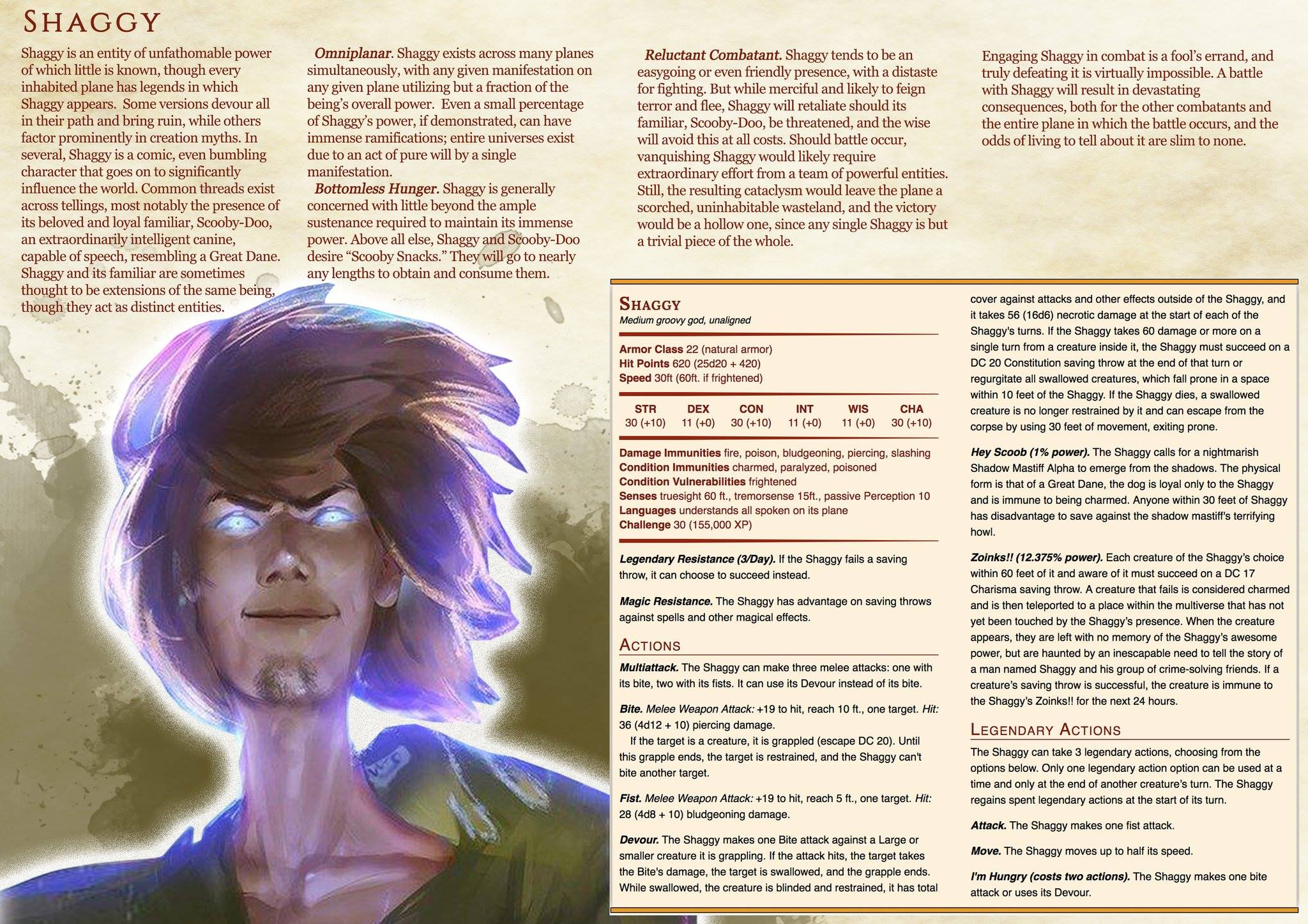 D&D Shaggy