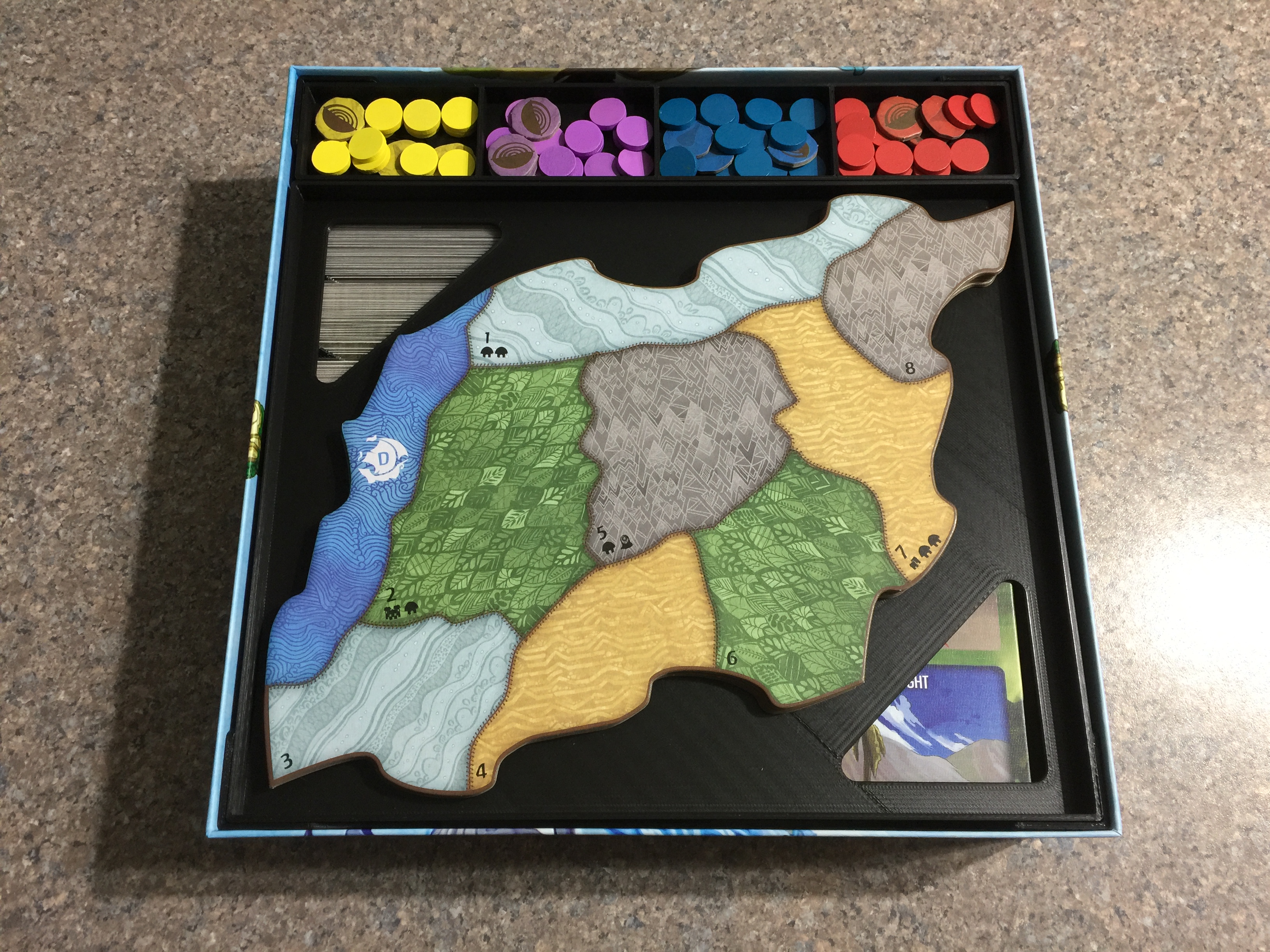 Deluxe Spirit Island Box Insert