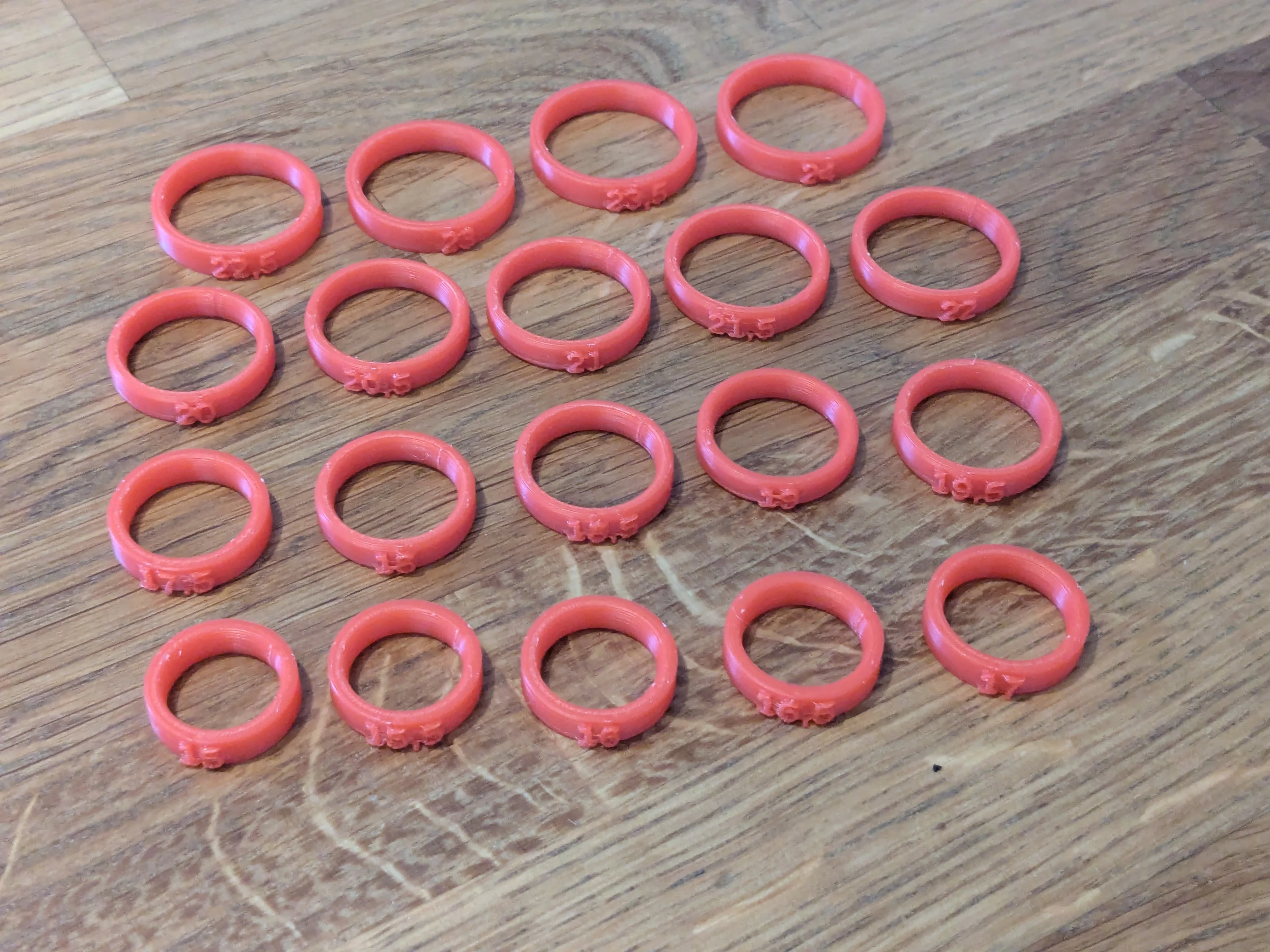 Ring Size Measuring Set - Customizable