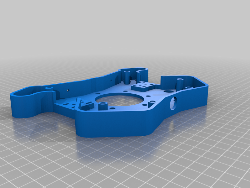 Button plate for 320mm wheel