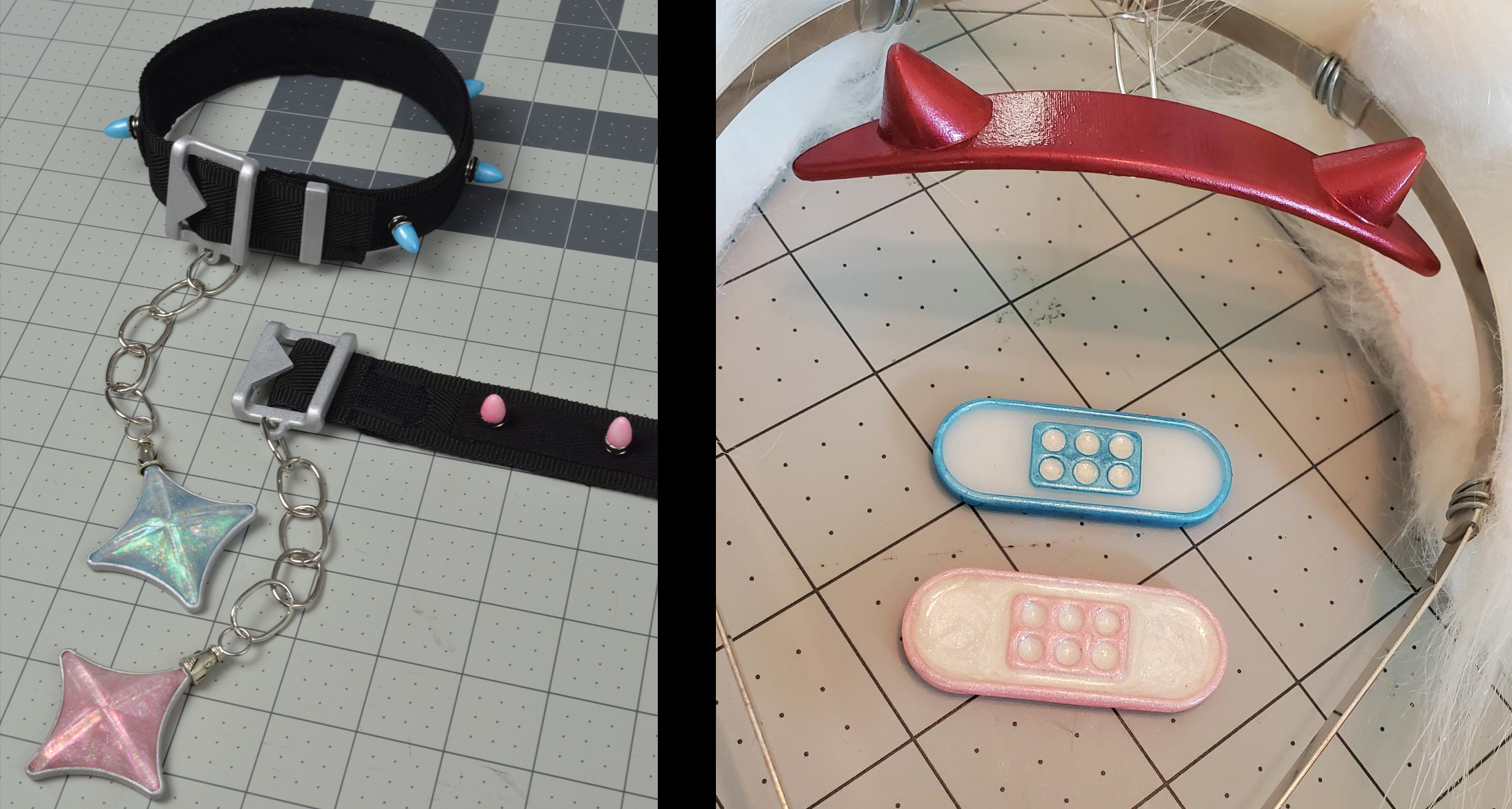 FWMC Collar and Hair Pieces