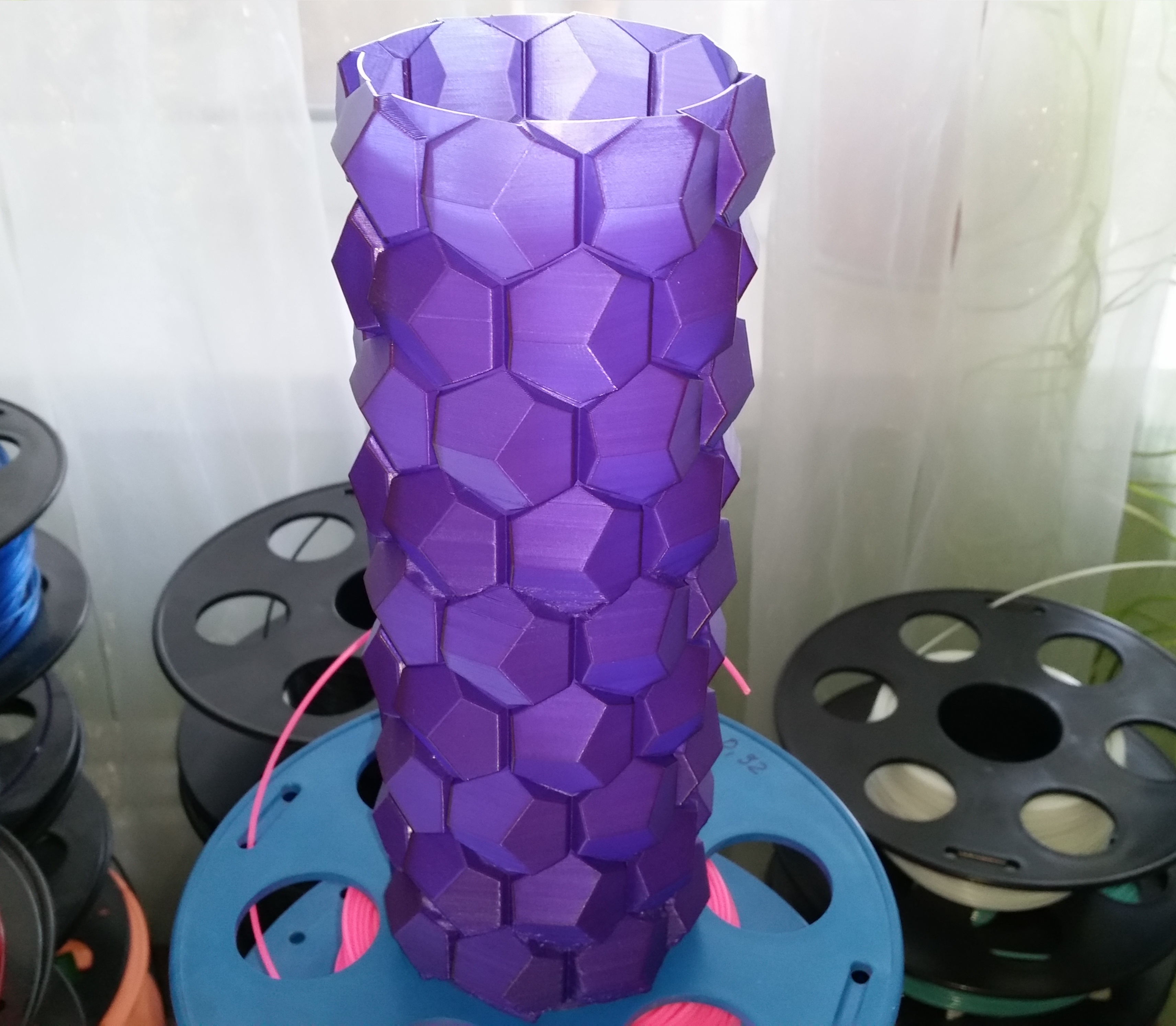 Honeycomb vase parametric