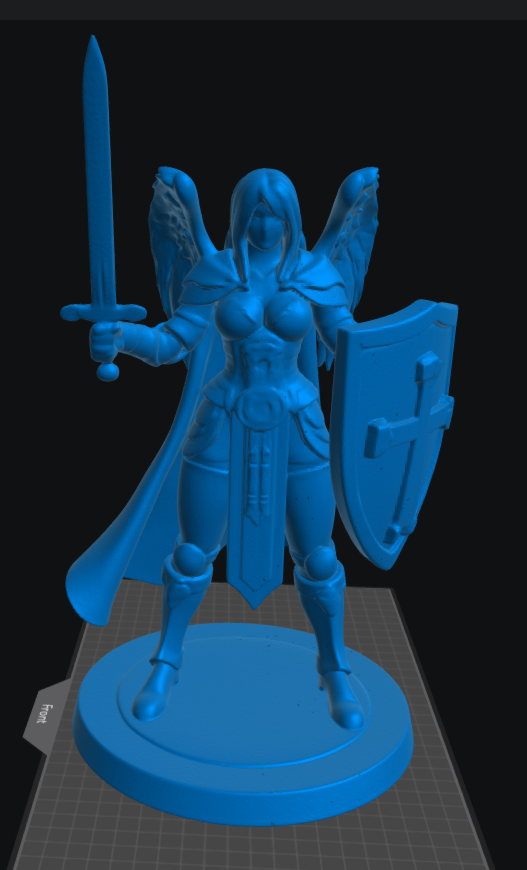 Aasimar Paladin Female 3