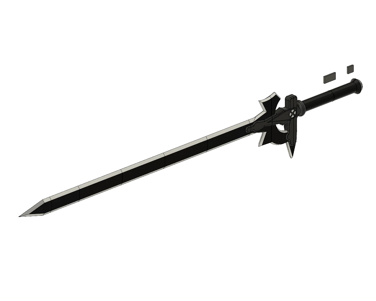 Elucidator - Sword Art Online - Actual size